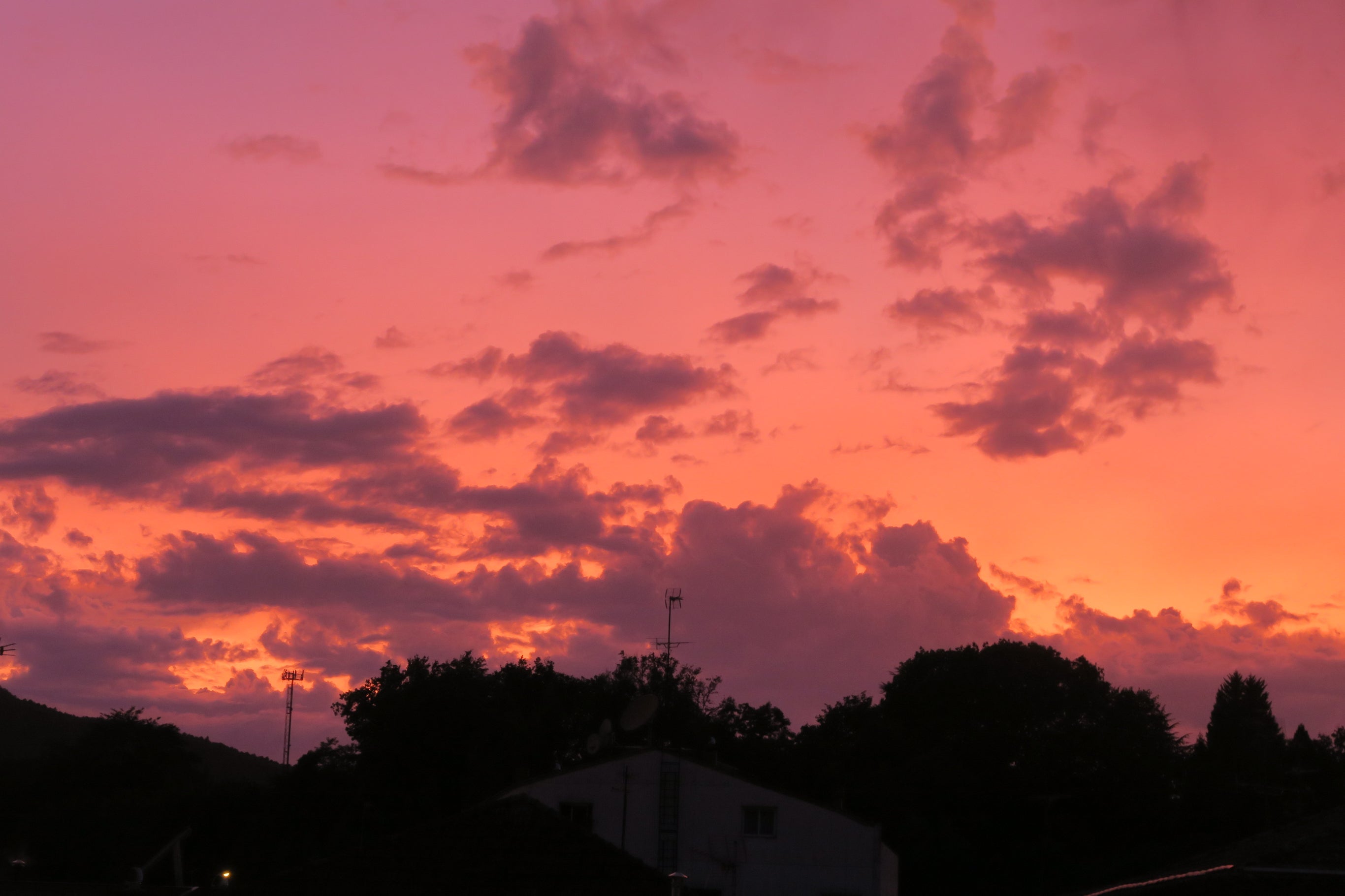 Tonos del atardecer ❤️🩷💜