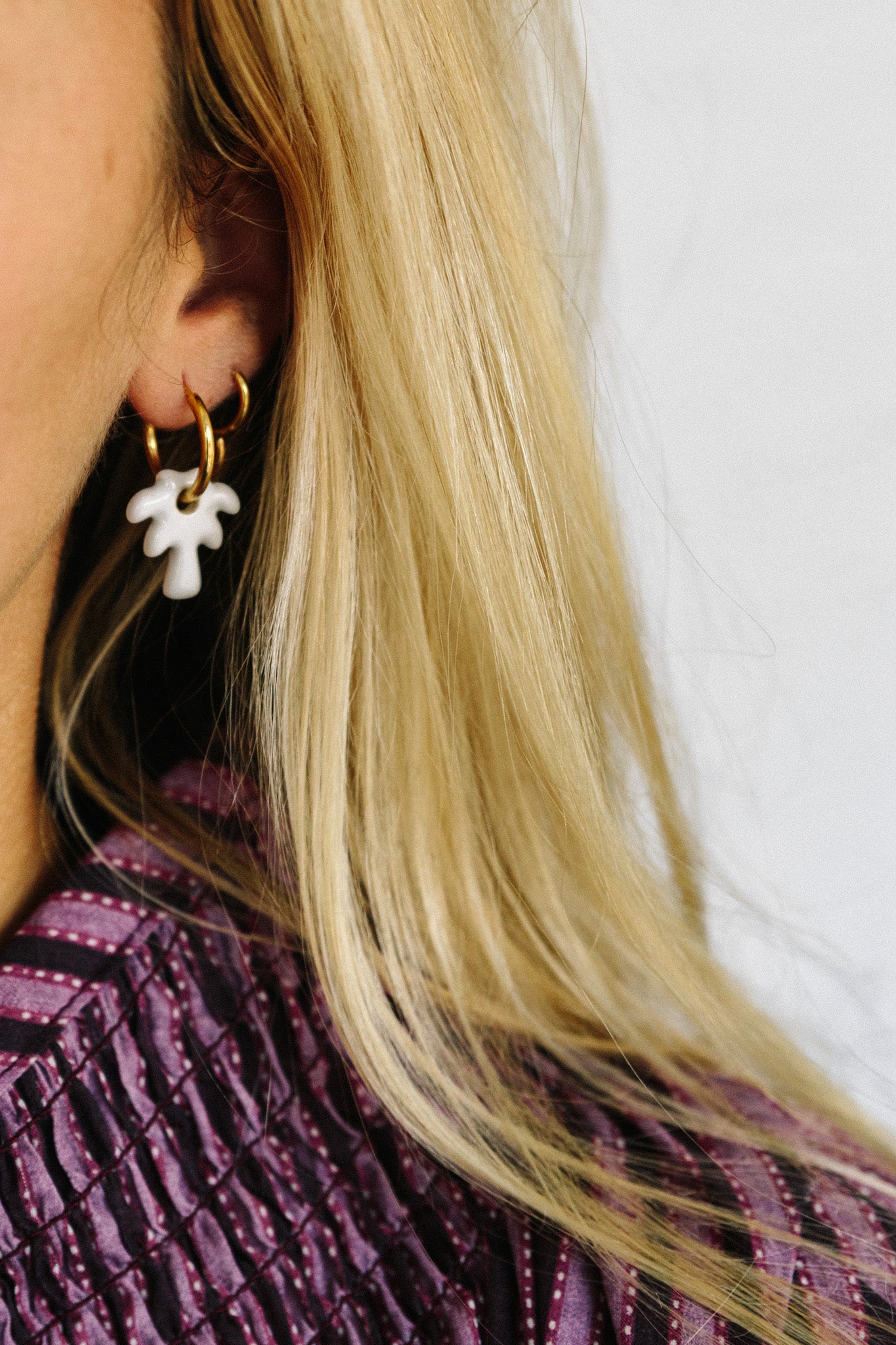 Nuevo | Par Piezas Mini Niu Blanco | S