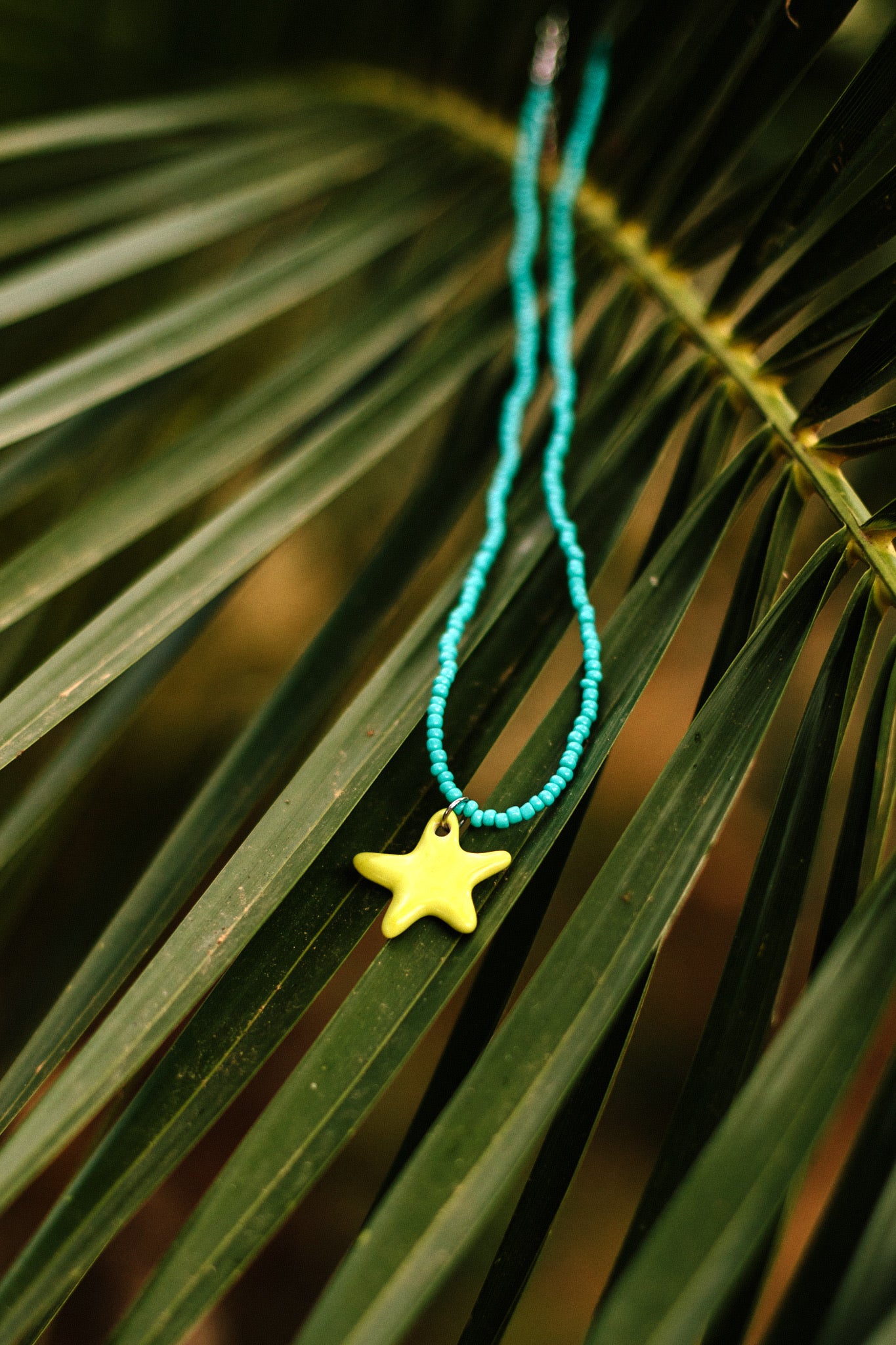Lime Hōkū Kai Necklace
