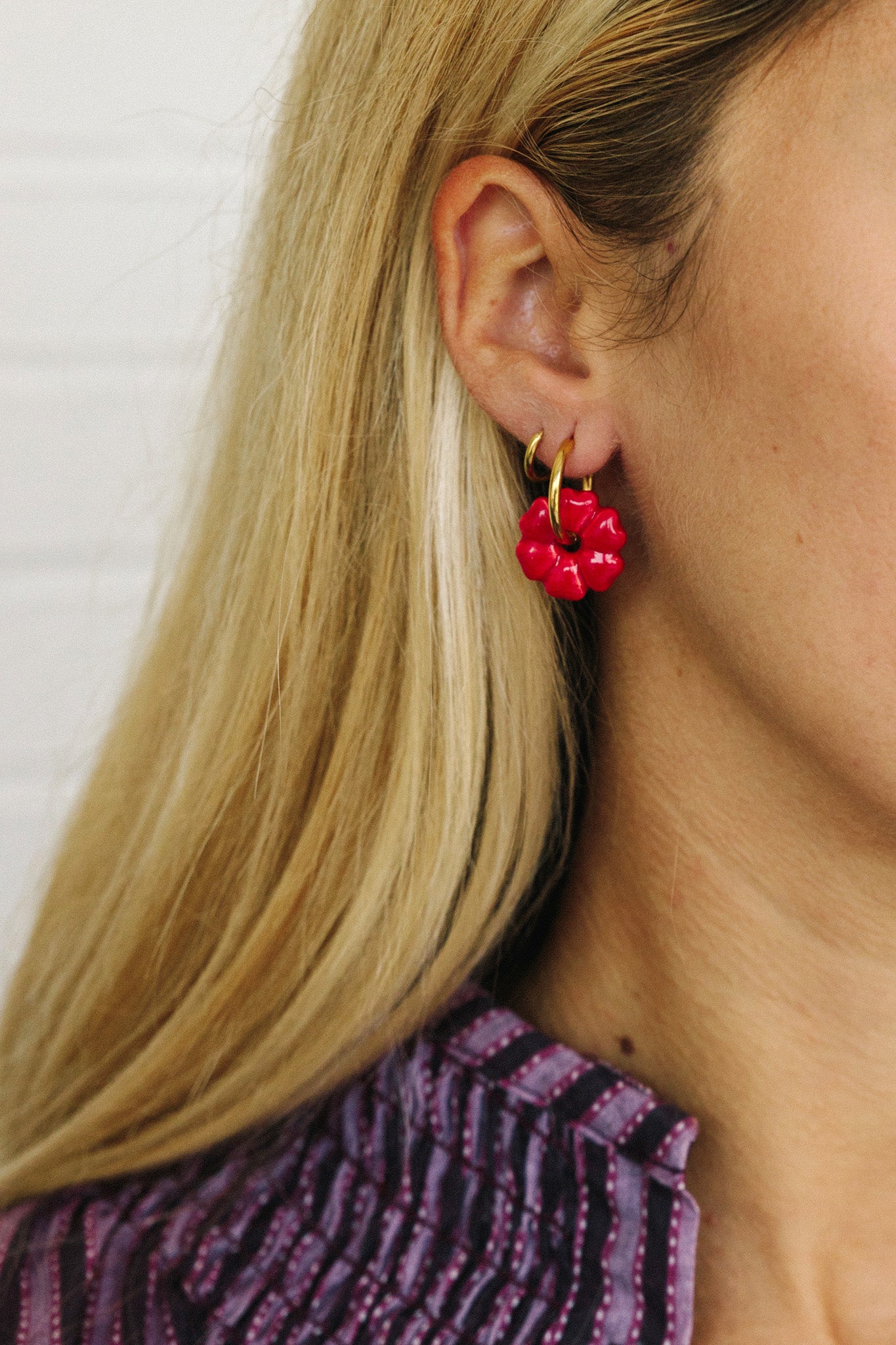 Pendientes Ulei Hulu Rojo | M