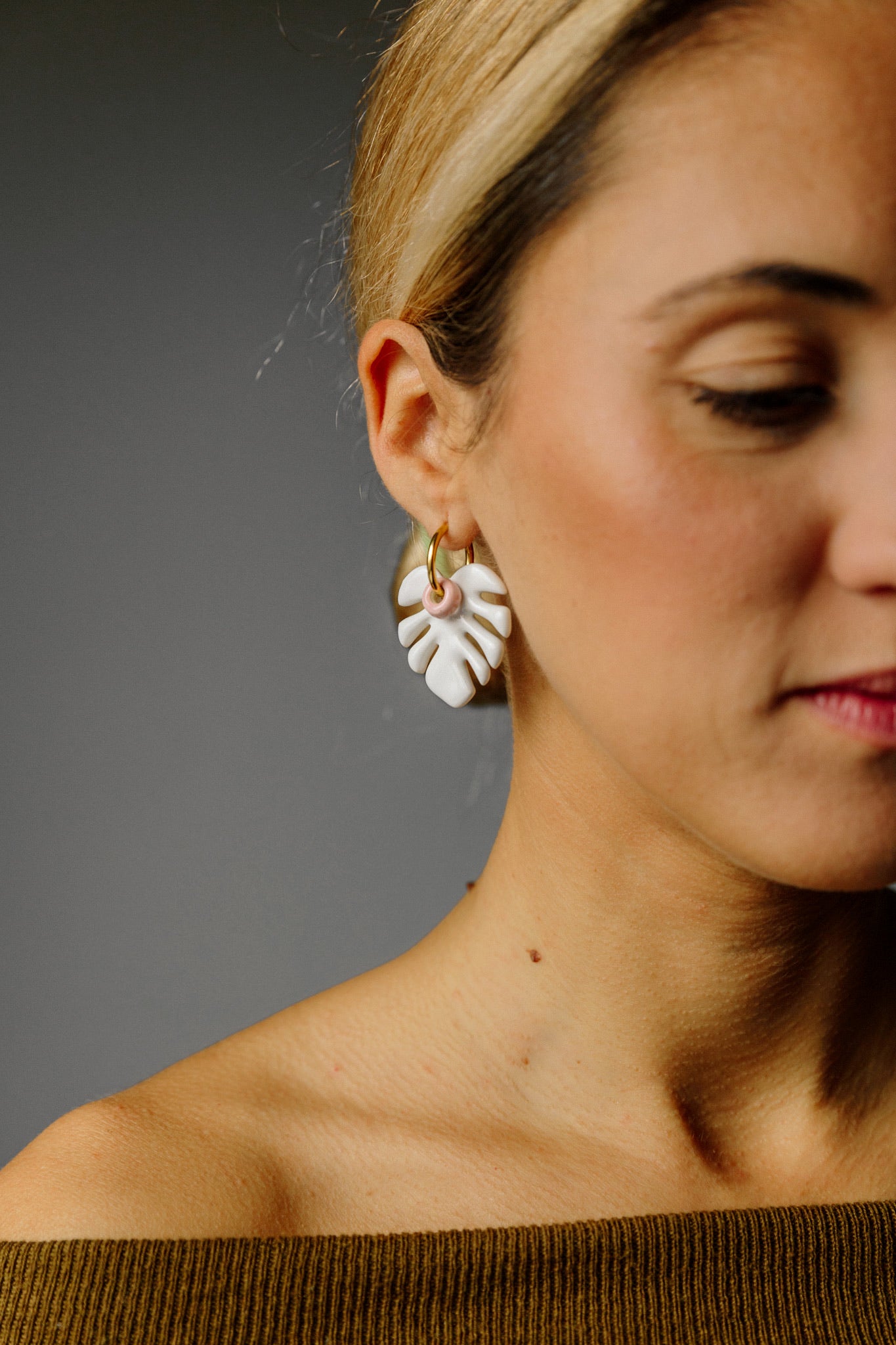 Pendientes Aloha White | XL