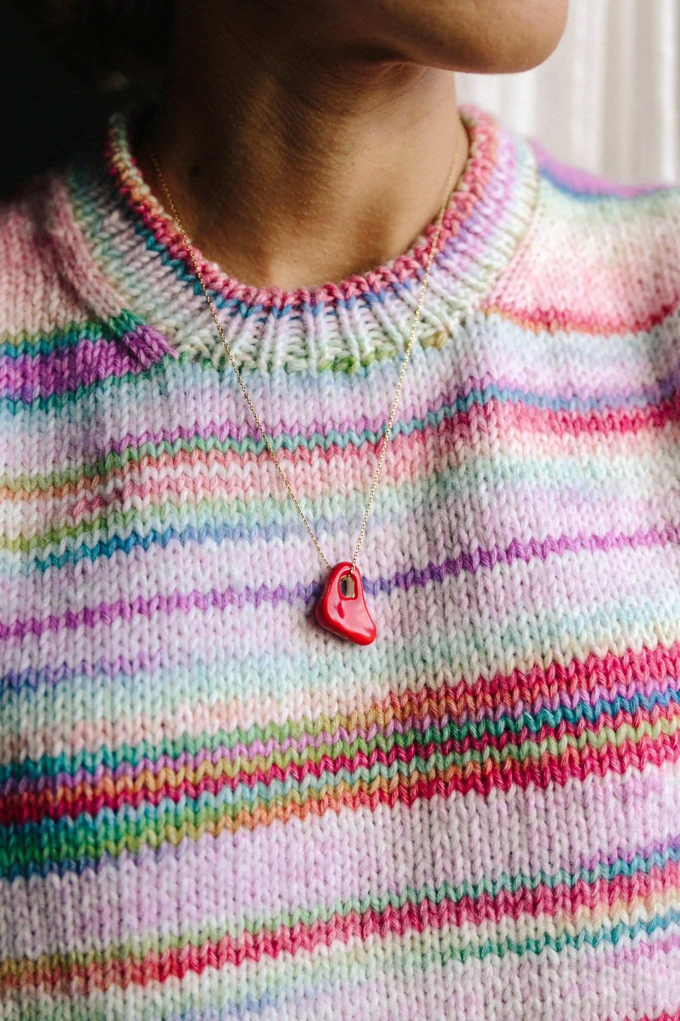 Red Yola Charm
