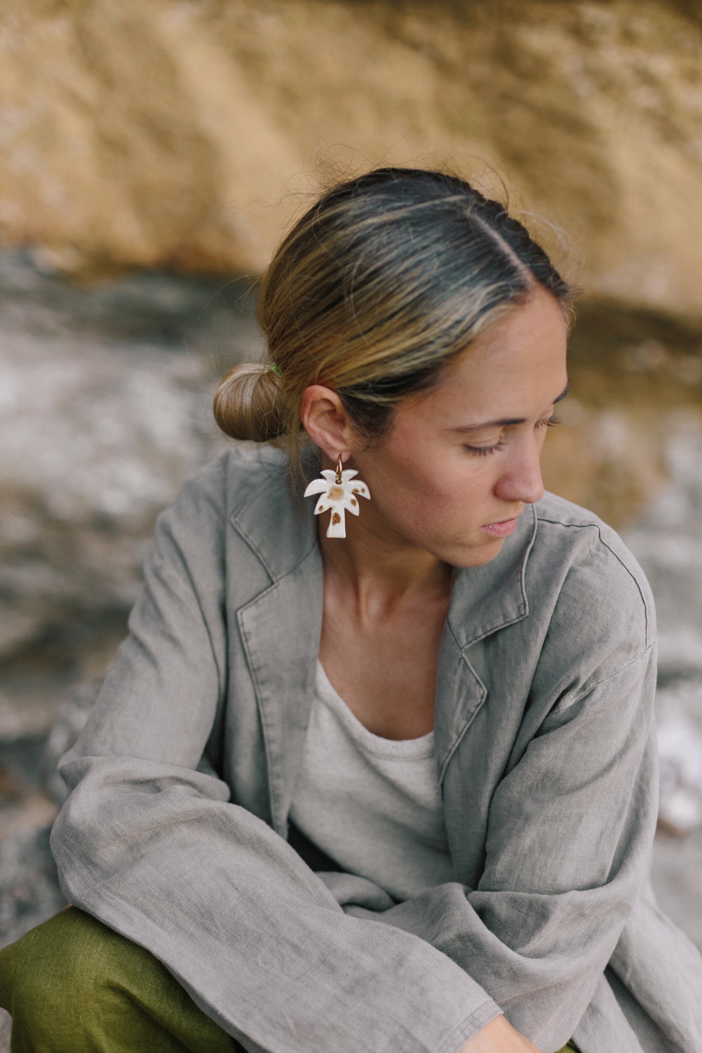 Pendientes Niu Efecto Tierra | XXL