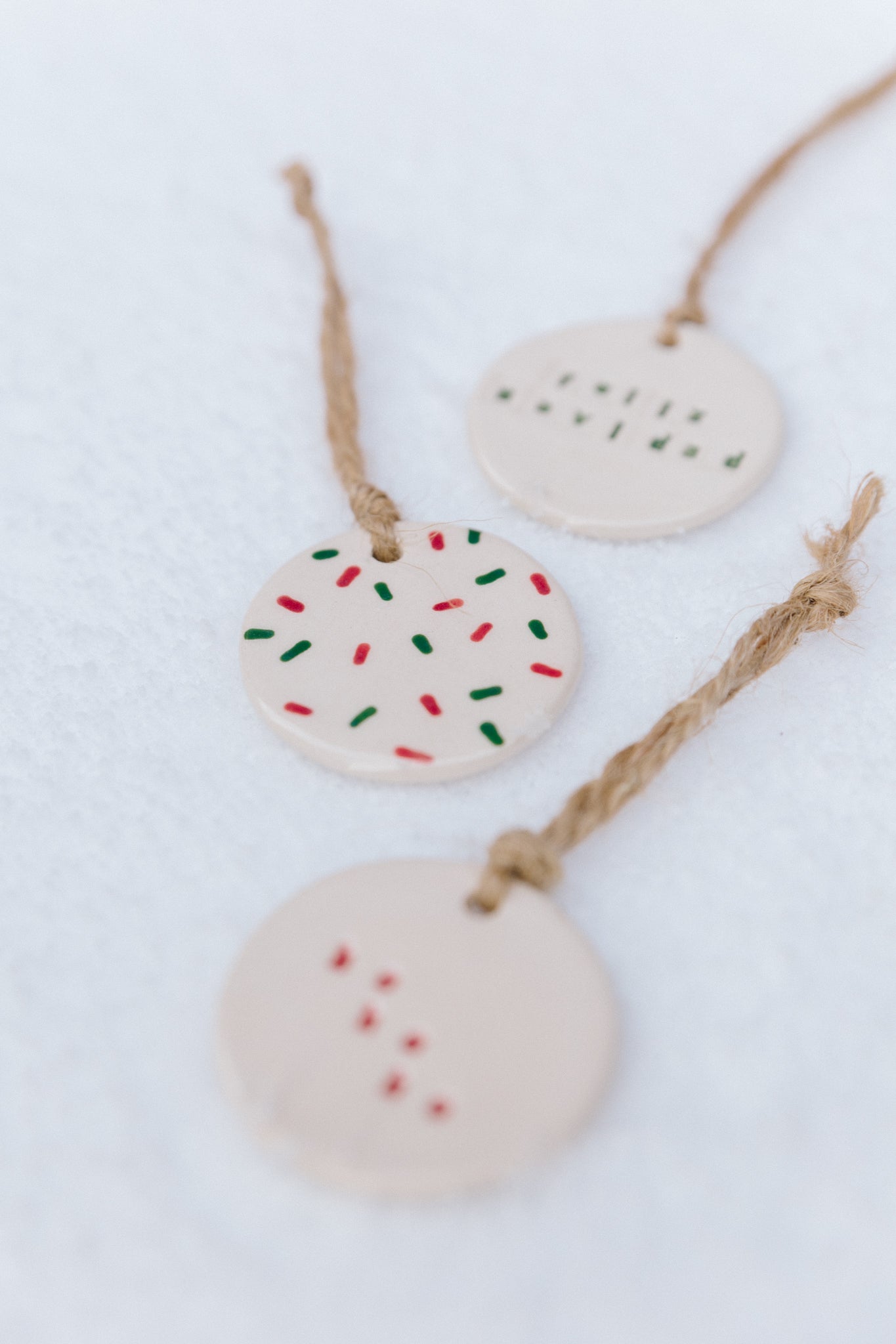 Ho Ho Ho | PACK OF 3 ORNAMENTS