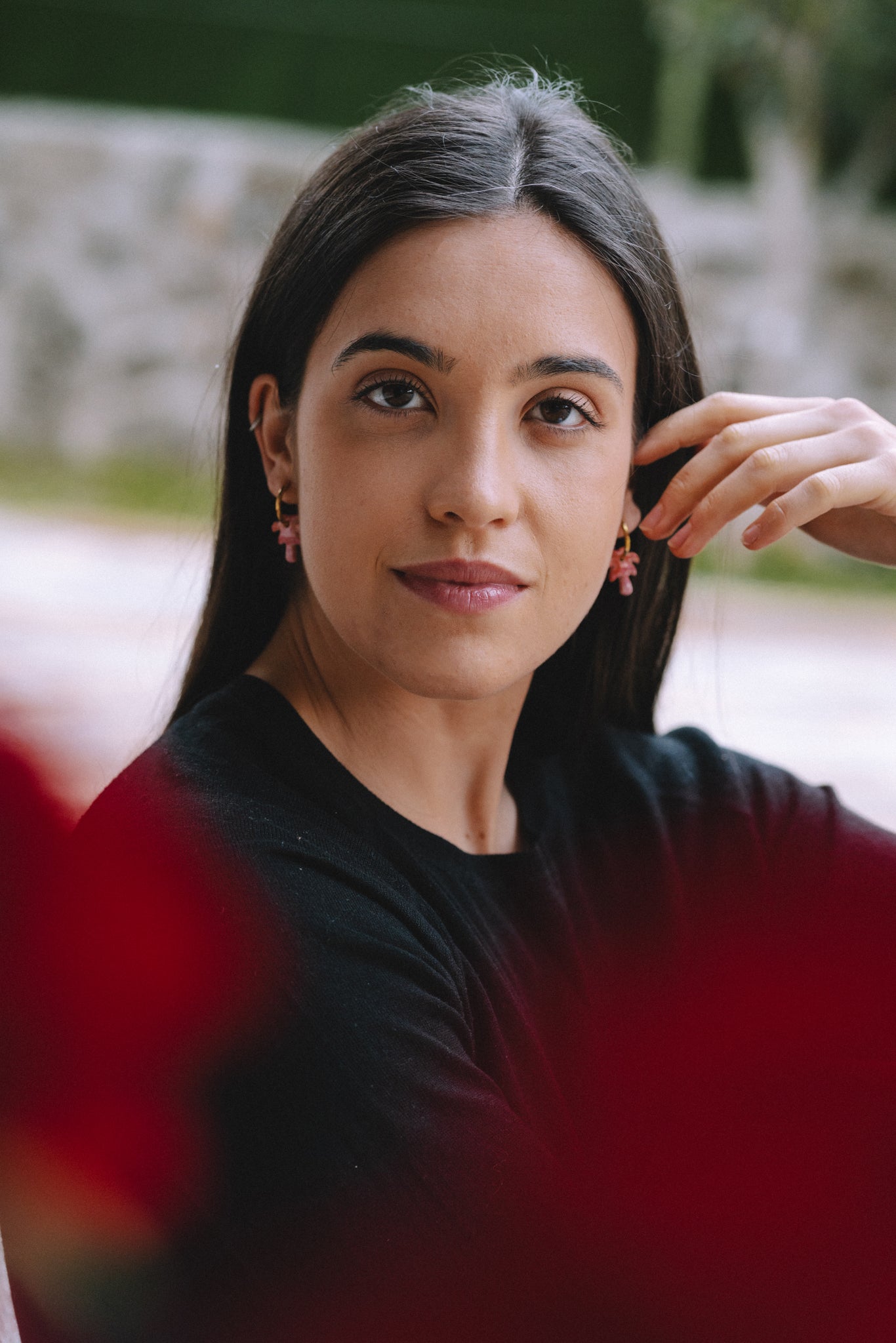 Pendientes Mini Niu Rosa | S