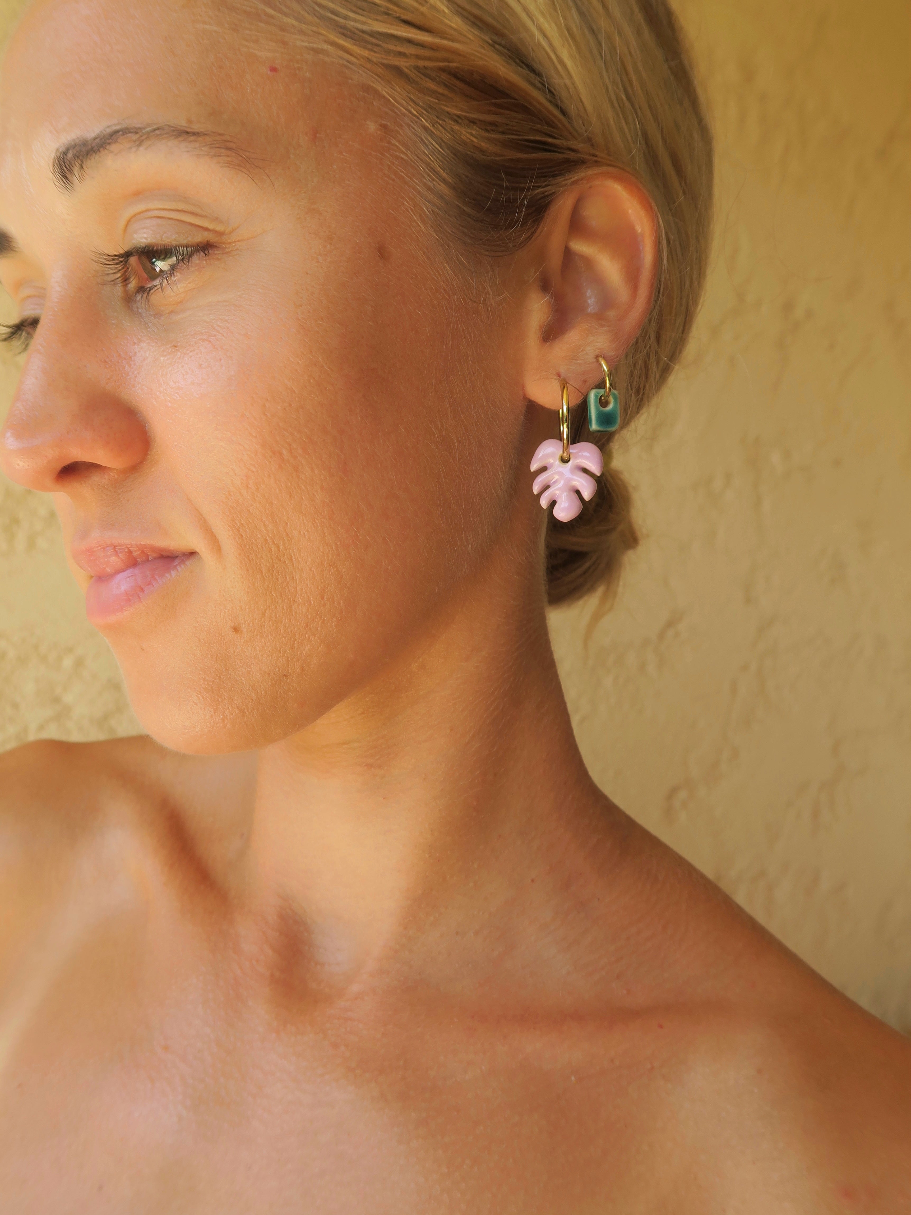 Pendientes Mini Aloha Lila | S