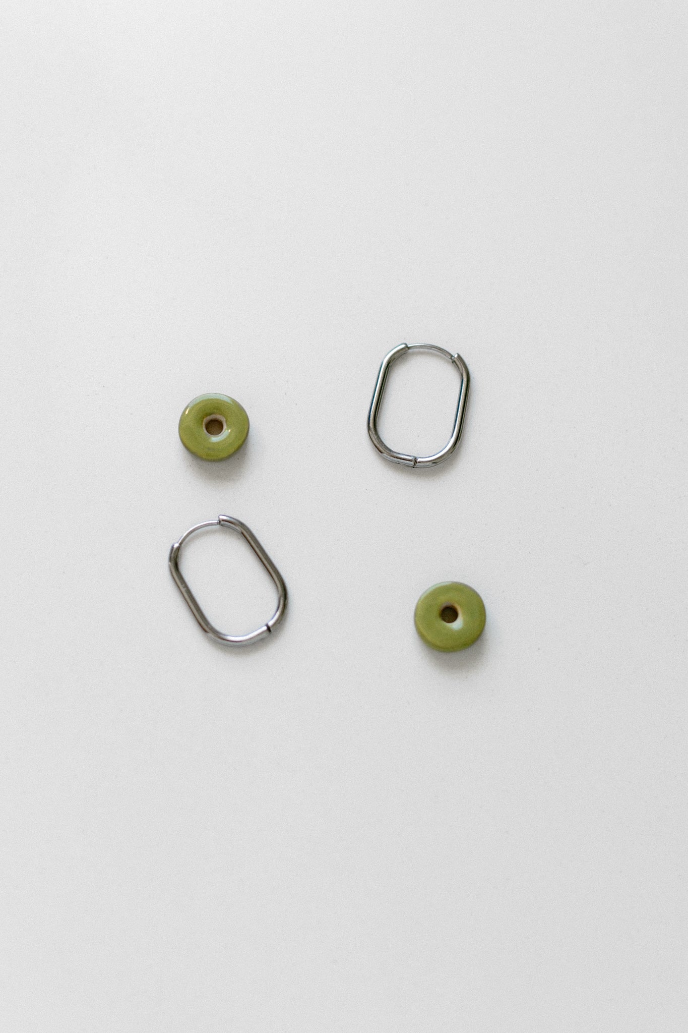 Mini Lago Verde Earrings | XS