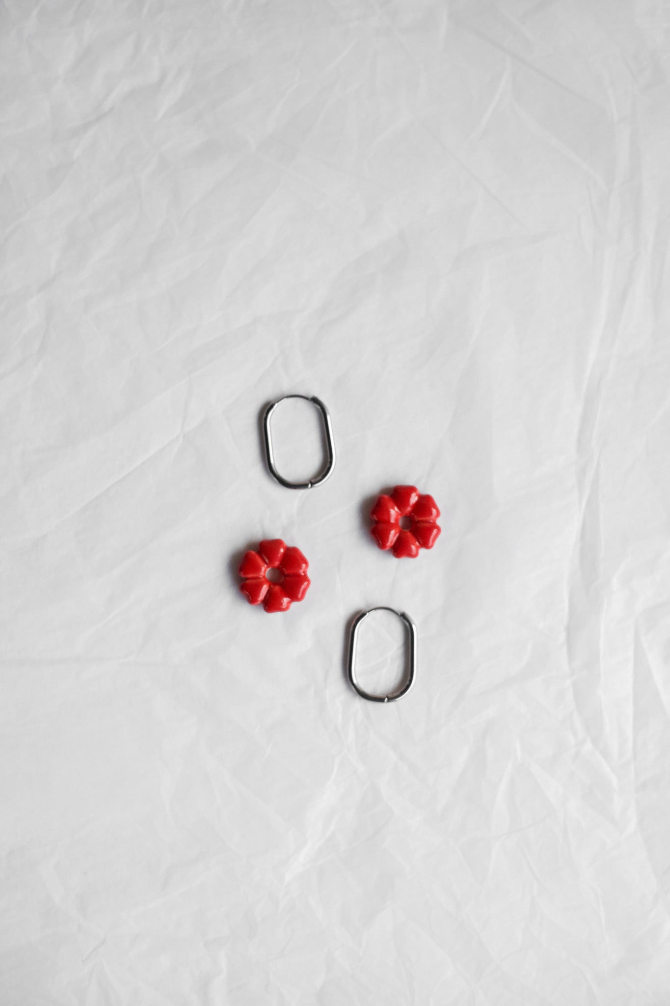 Pendientes Ulei Hulu Rojo | M