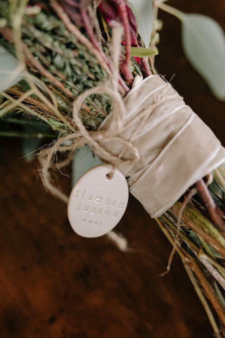 Bridal Bouquet Initial