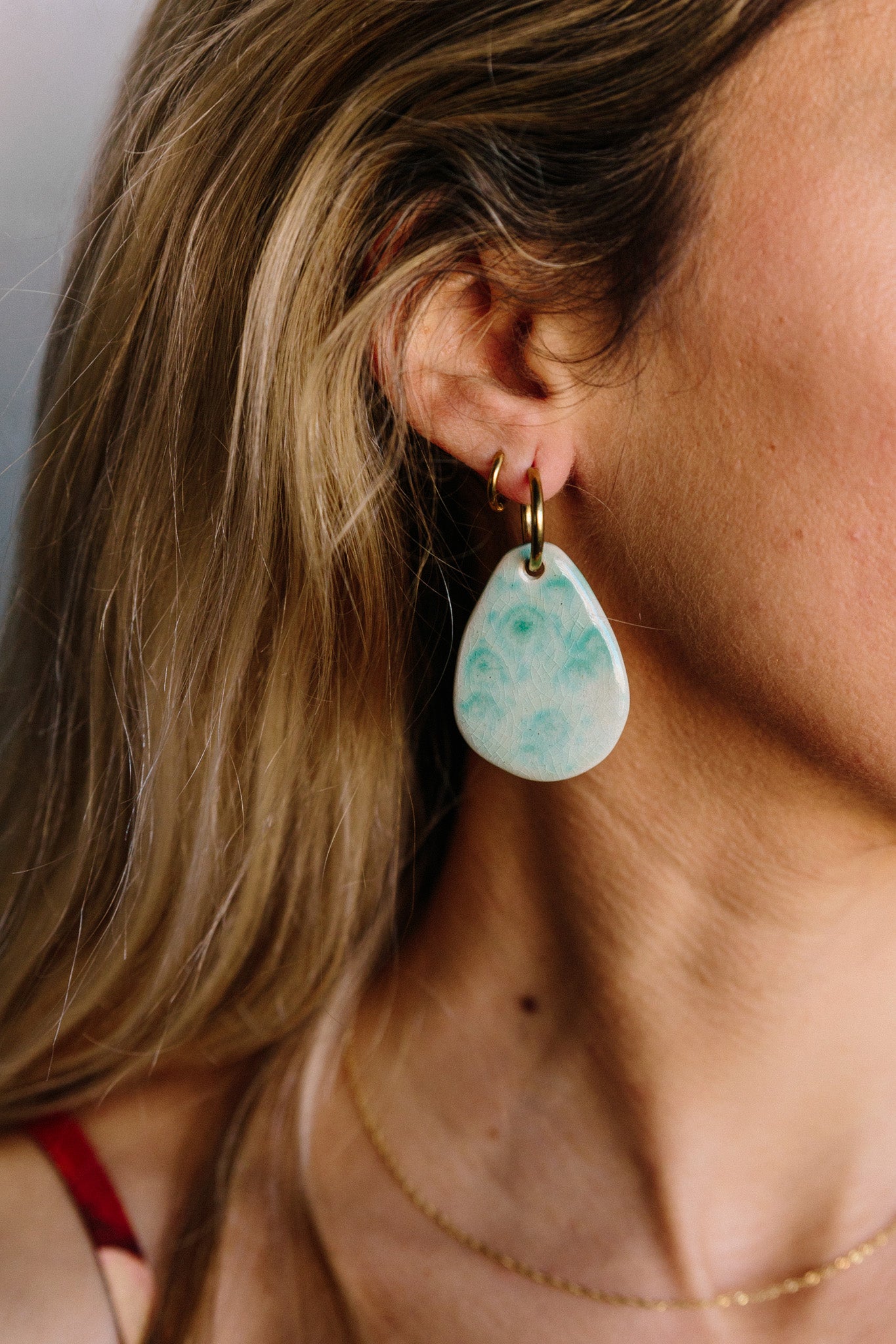 Nuevo | Pendientes Pétalo | Personaliza color | L