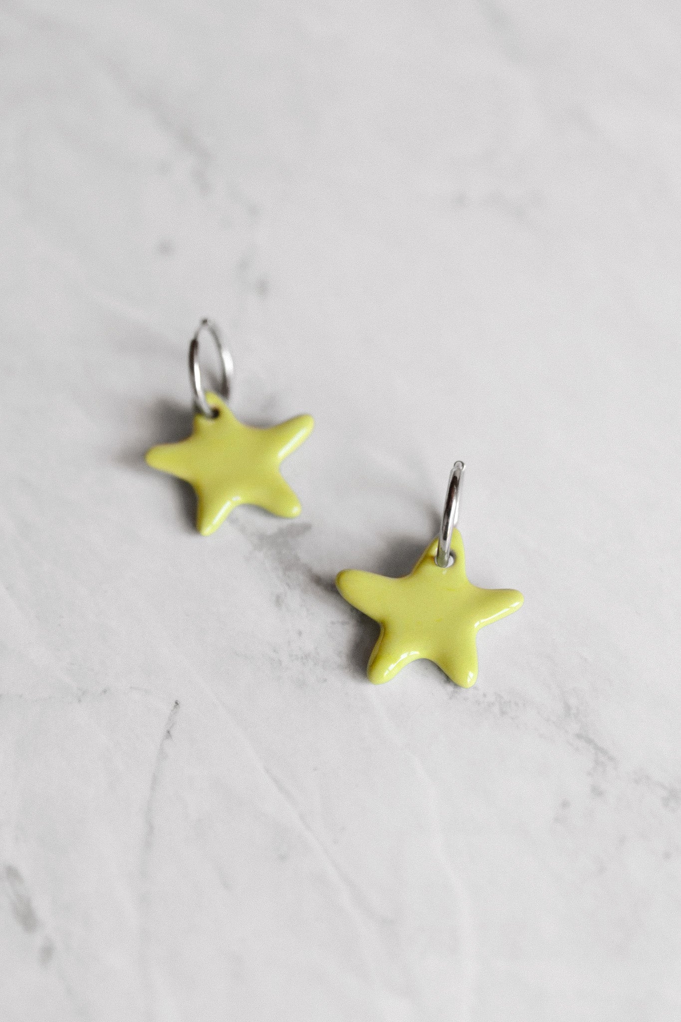 New | Pastel Lime Hoku Kai Earrings