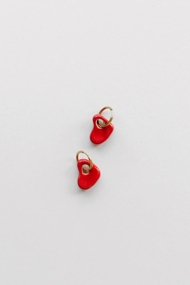Pendientes Yola Rojo | M