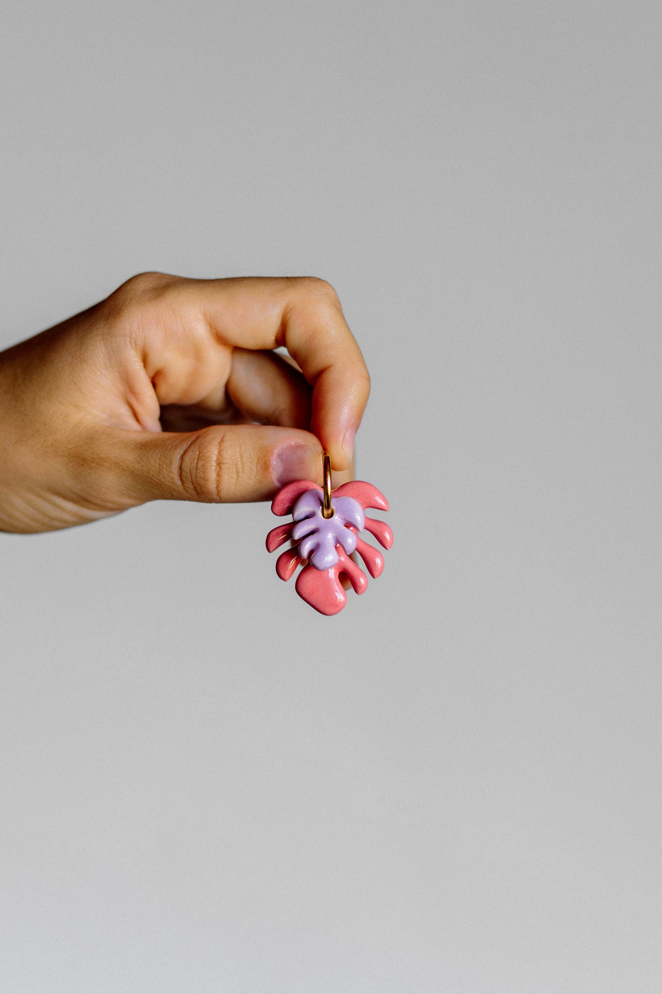 Pendientes Mini Aloha Lila | S