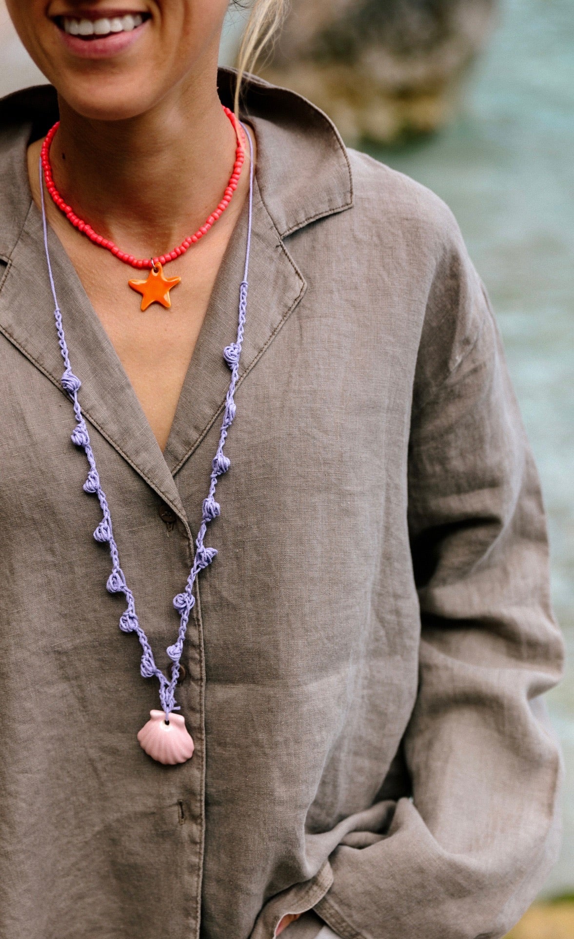 Colgante Hōkū Kai Naranja