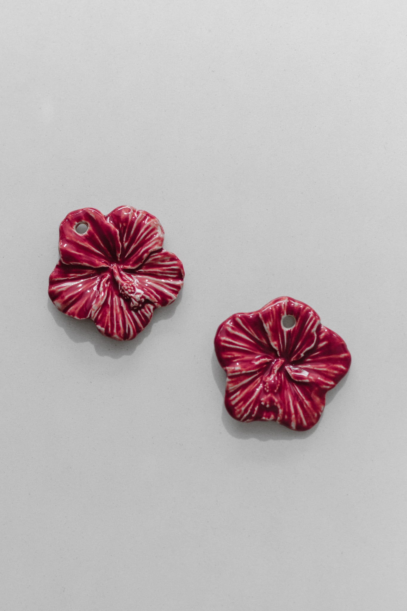 Par Piezas Hibiscus Burdeos | XXL