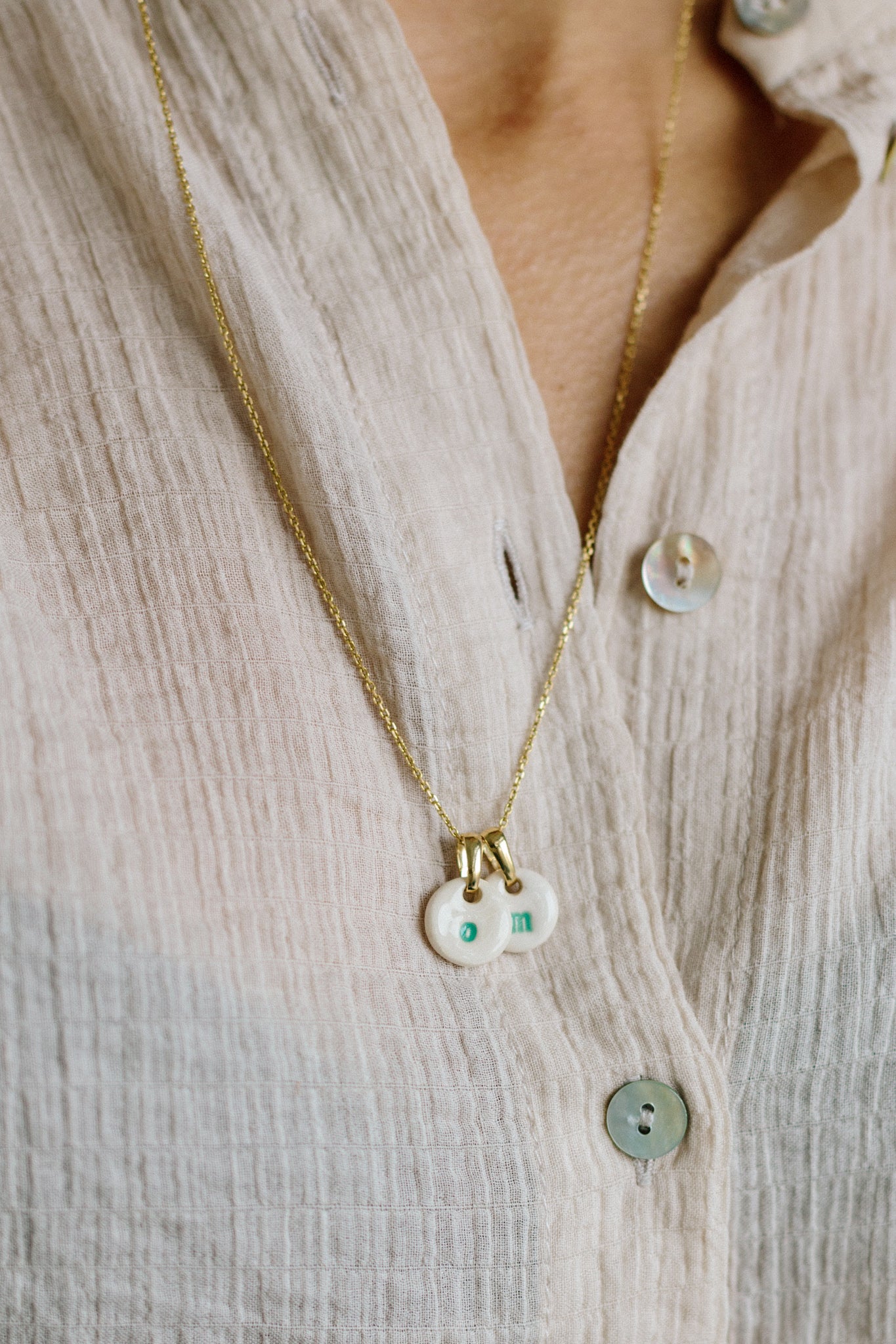 Lowercase Initial Letter Charm