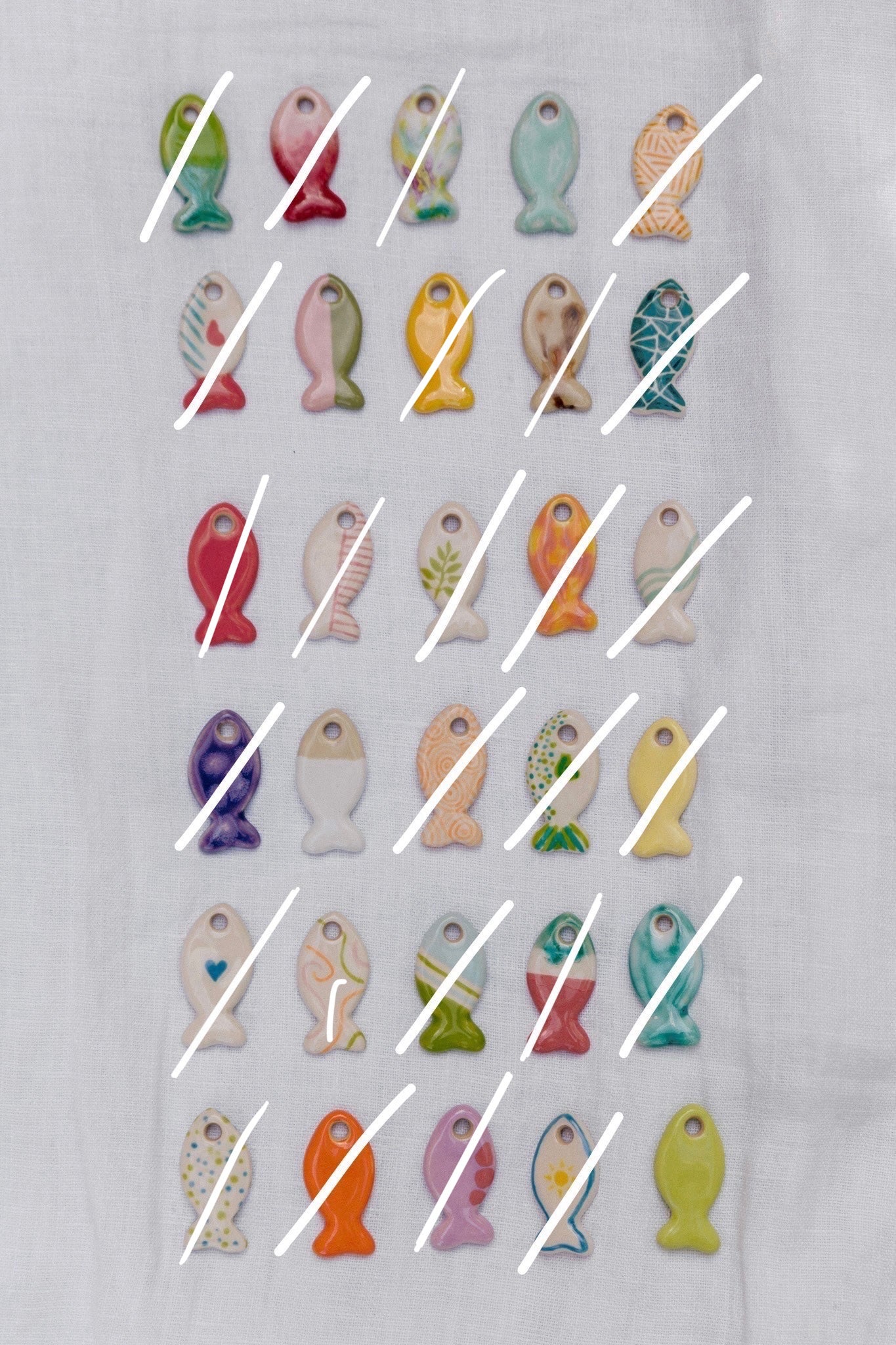 Edición Única | 30 Peces de Colores