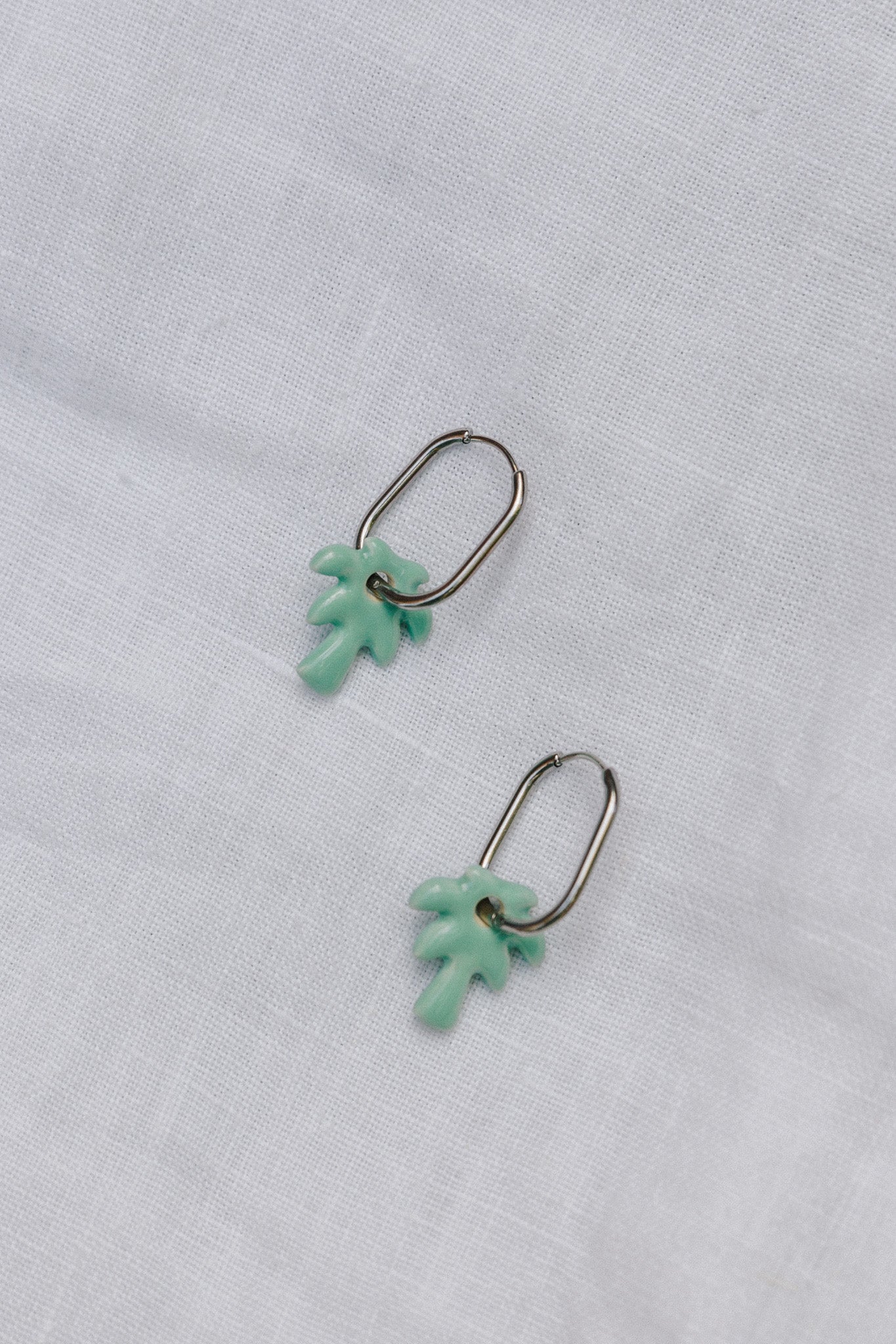 Nuevo | Pendientes Mini-Niu Verde Agua | S