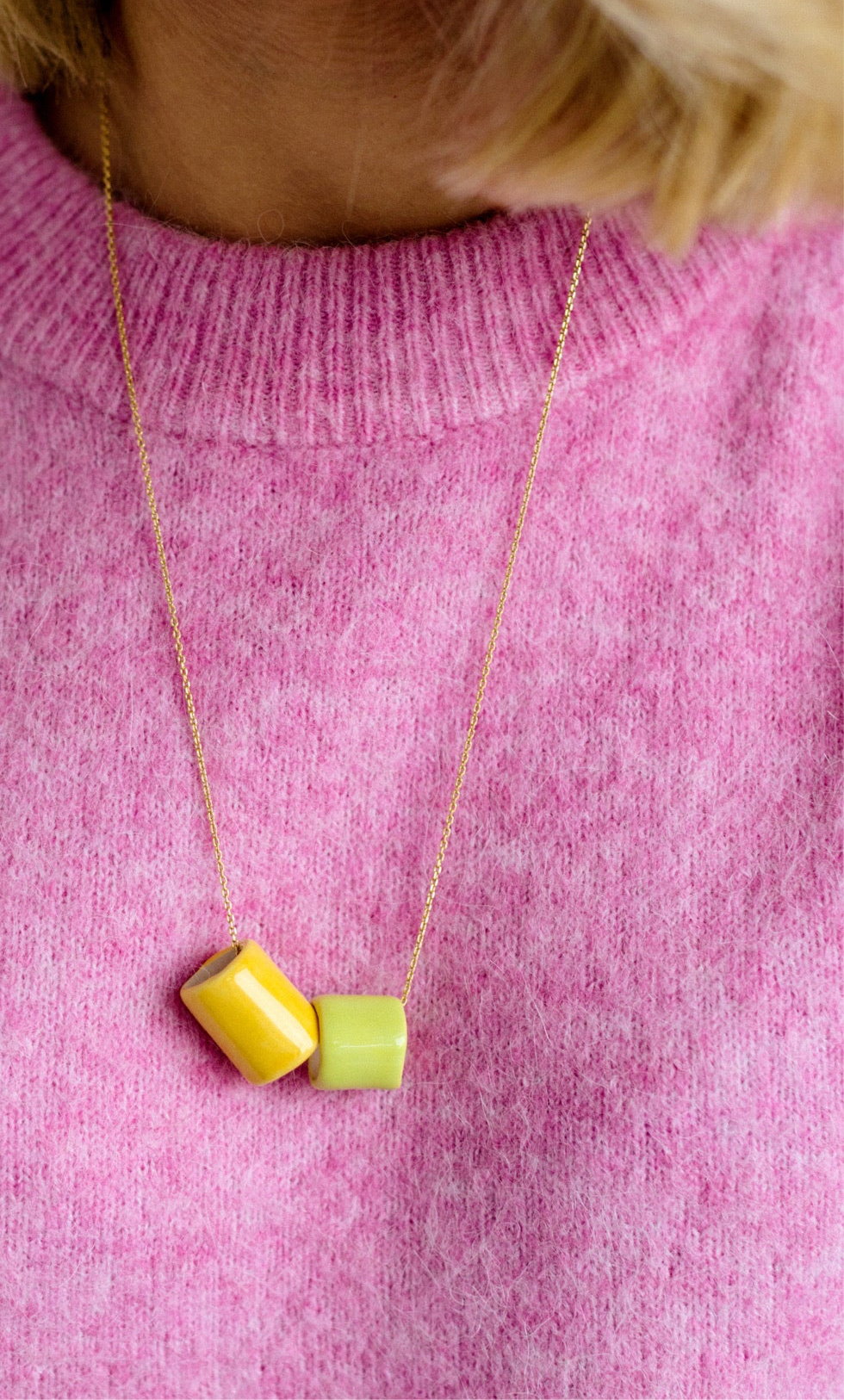 Pastel Lime Ko Charm | XS