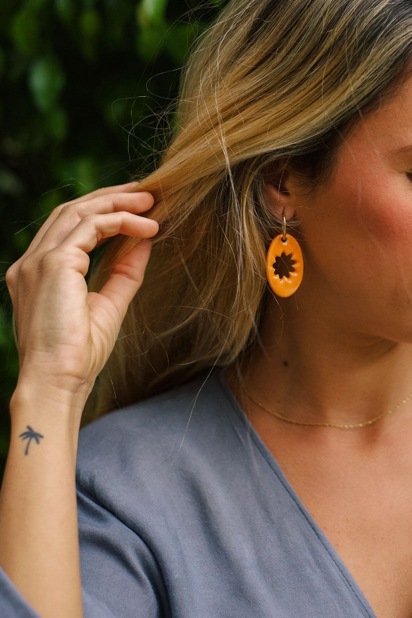 Par Piezas Lehua Naranja | XL