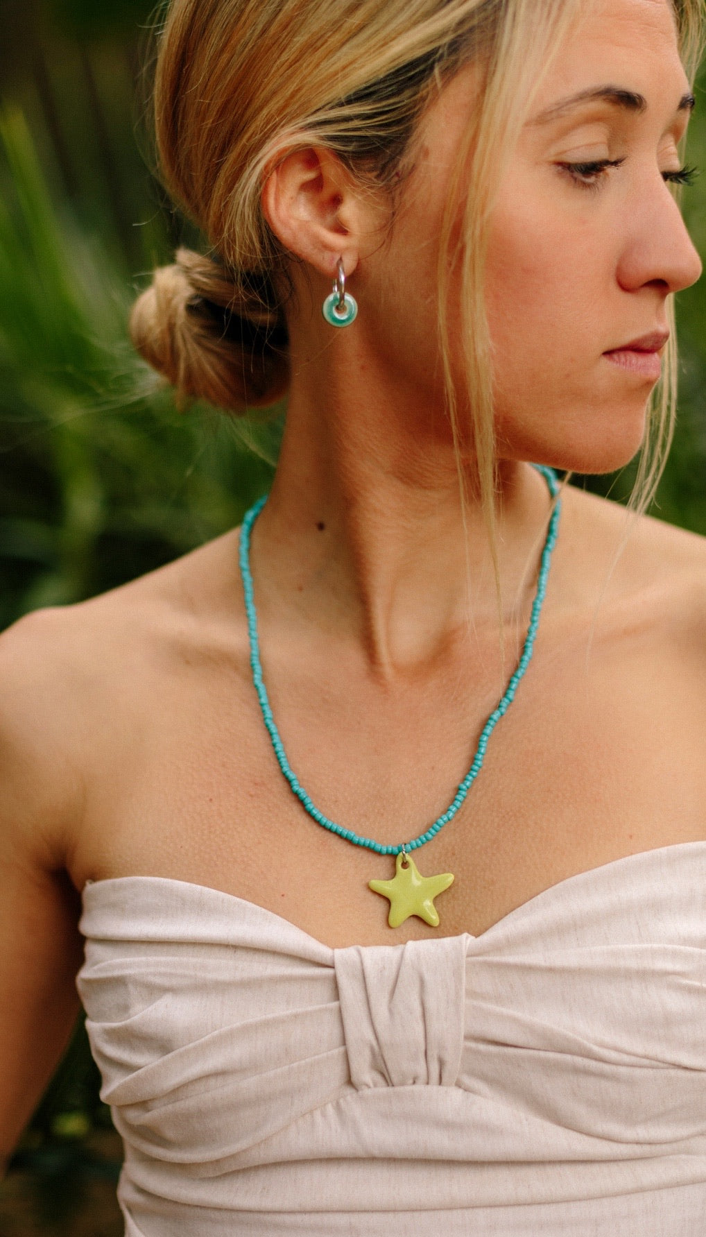 Lime Hōkū Kai Necklace