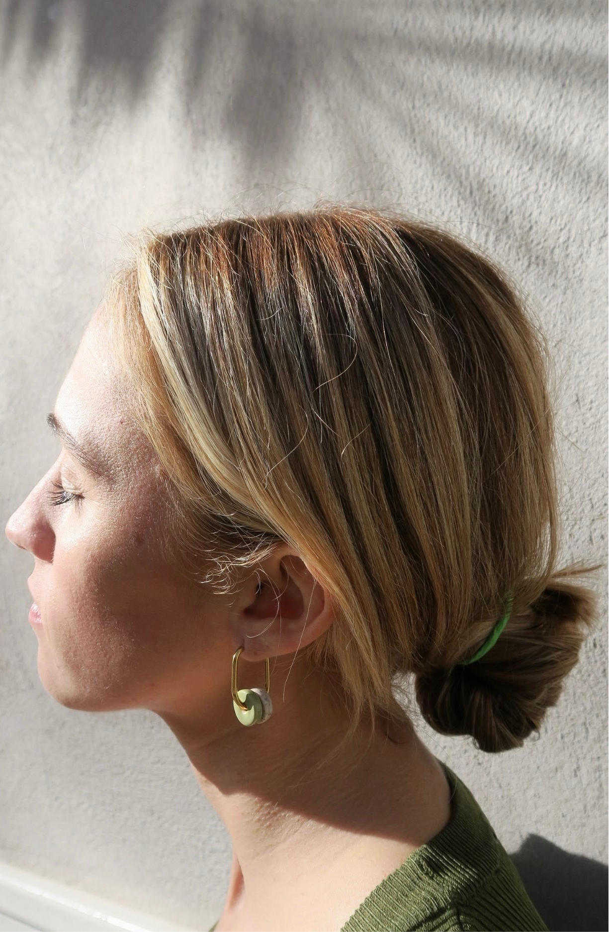 Mini Lago Verde Earrings | XS