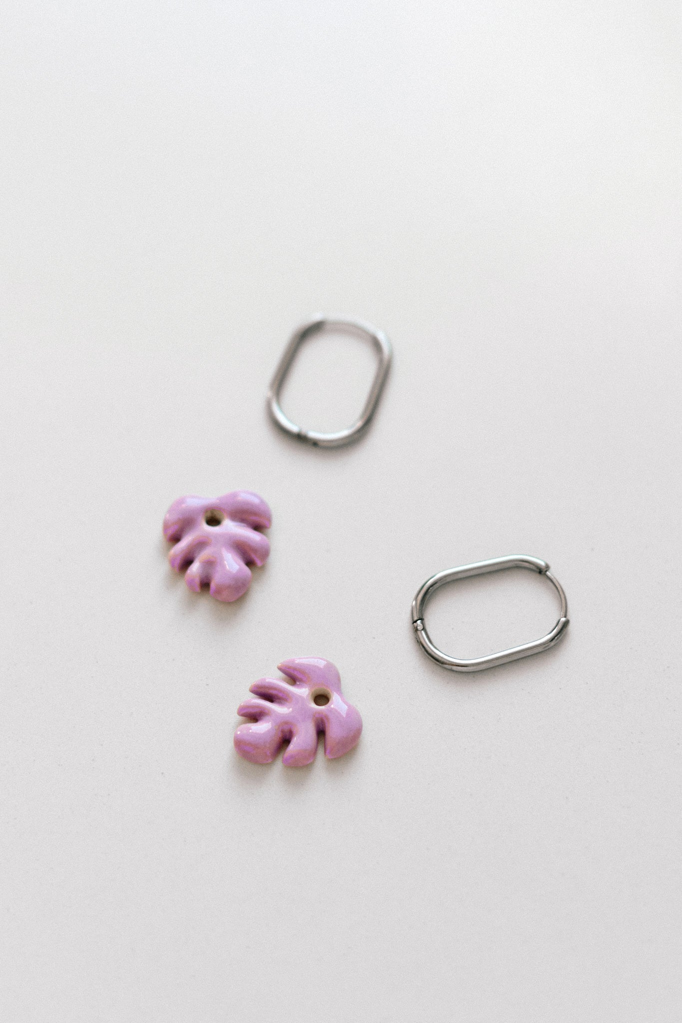 Lilac Mini Aloha Earrings | S