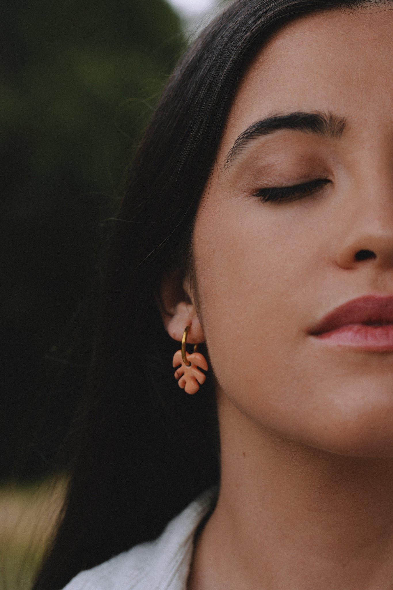 Pendientes Mini Aloha Naranja | S