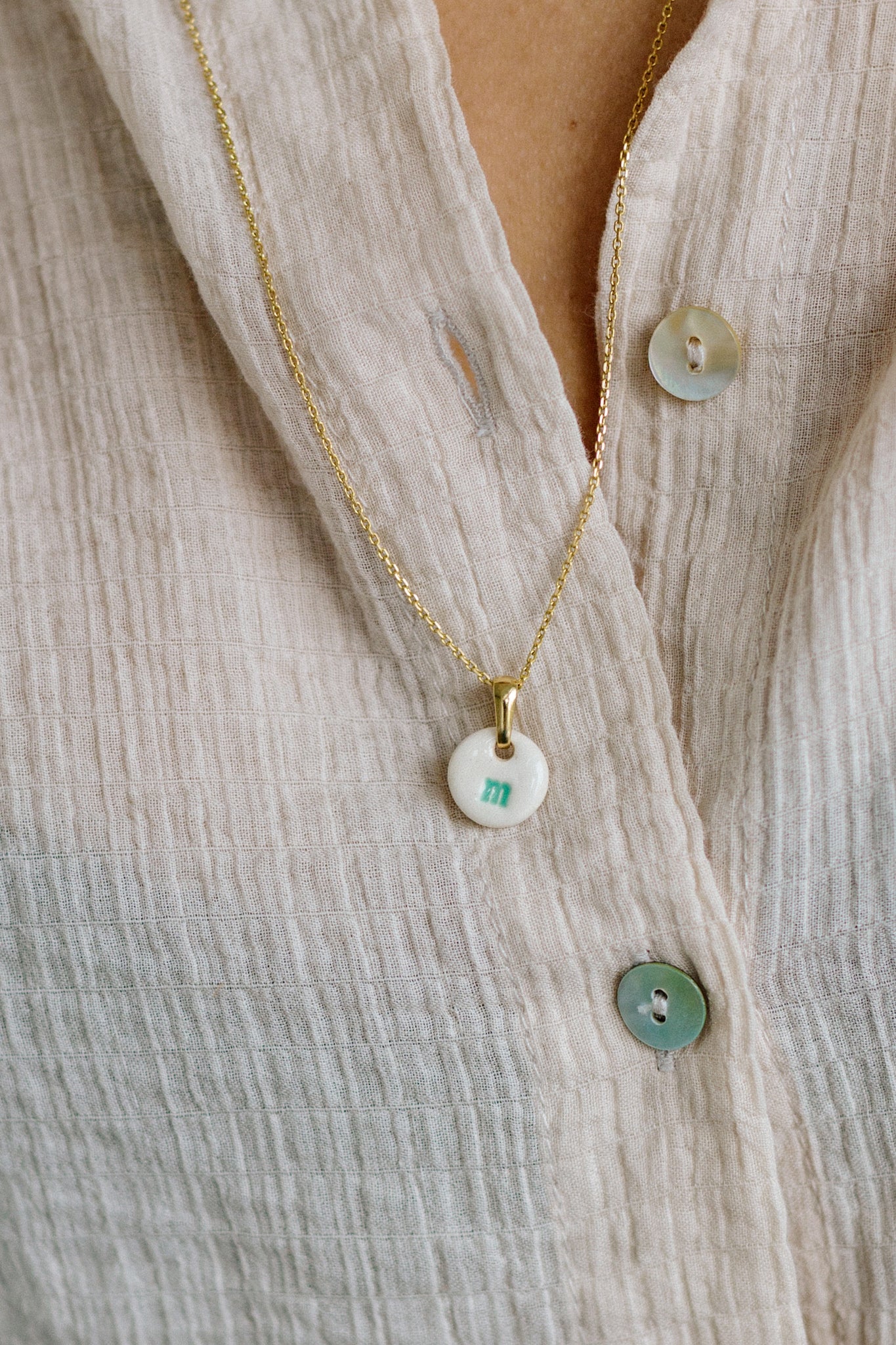 Lowercase Initial Letter Charm