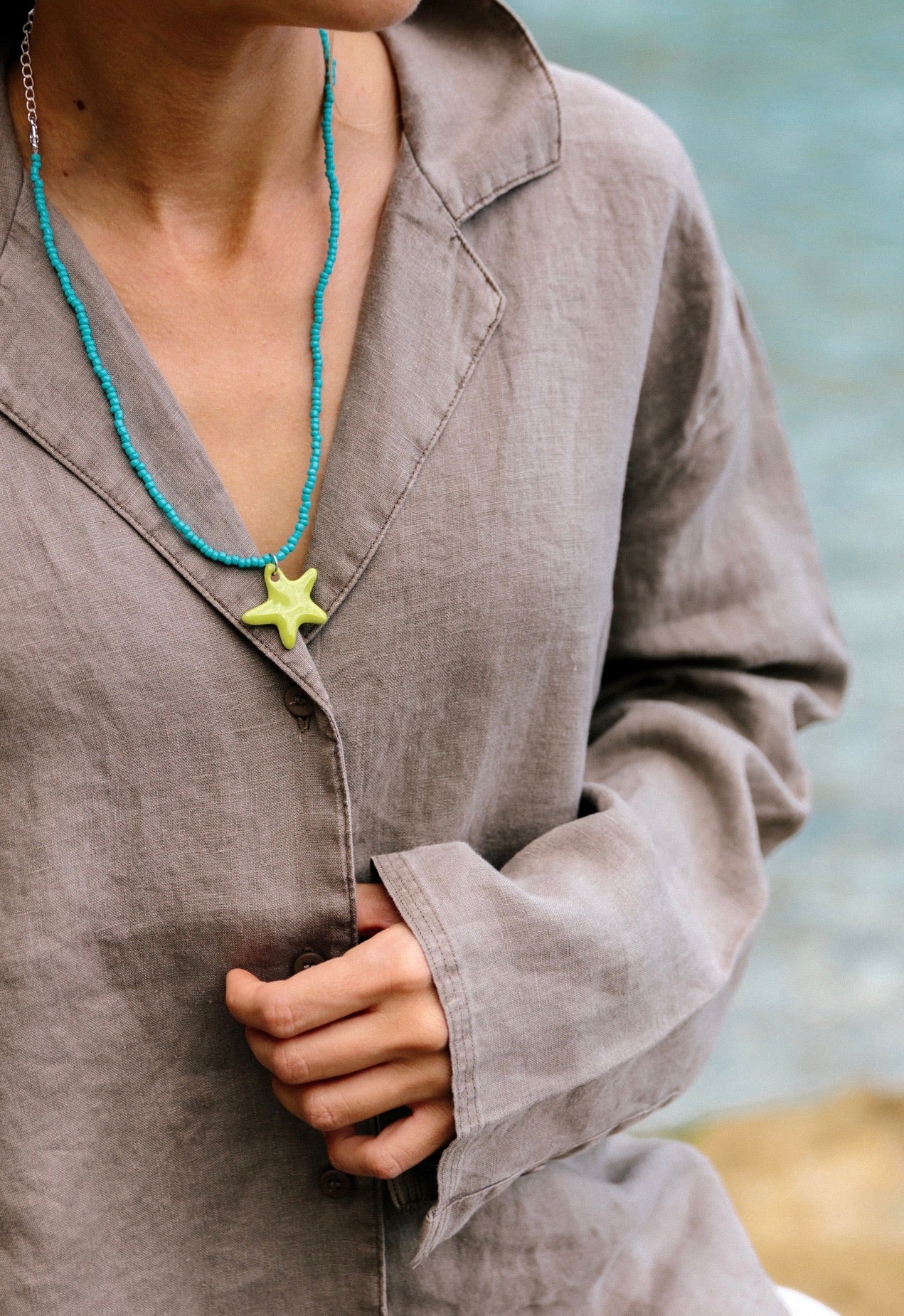 Colgante Hōkū Kai Lima Pastel