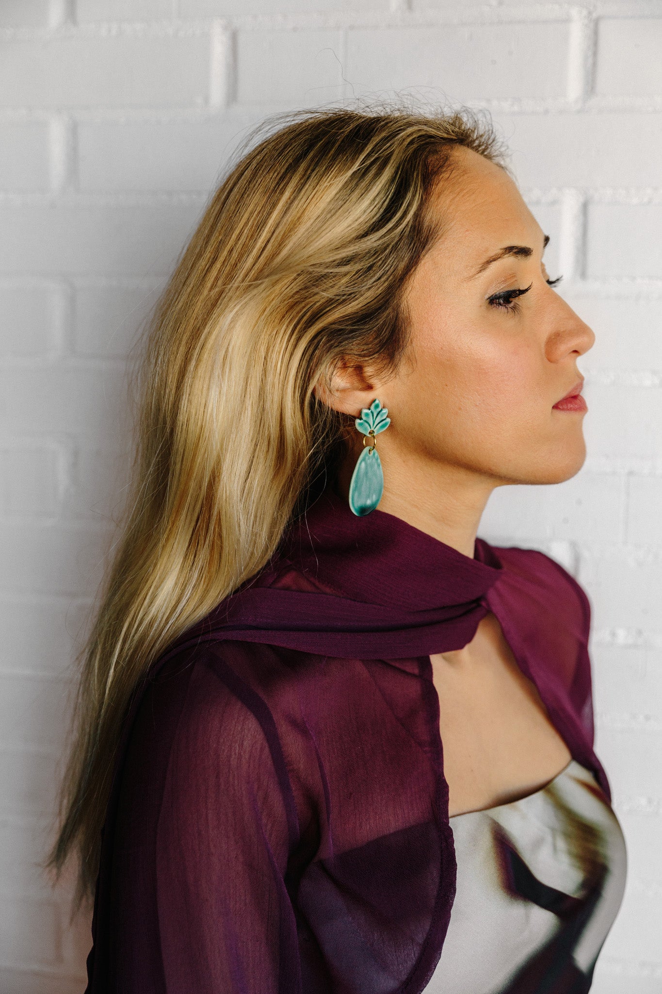 Pendiente Clavel | Personaliza color | XXL