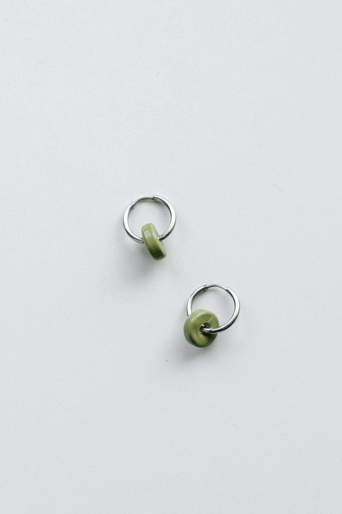 Mini Lago Verde Earrings | XS