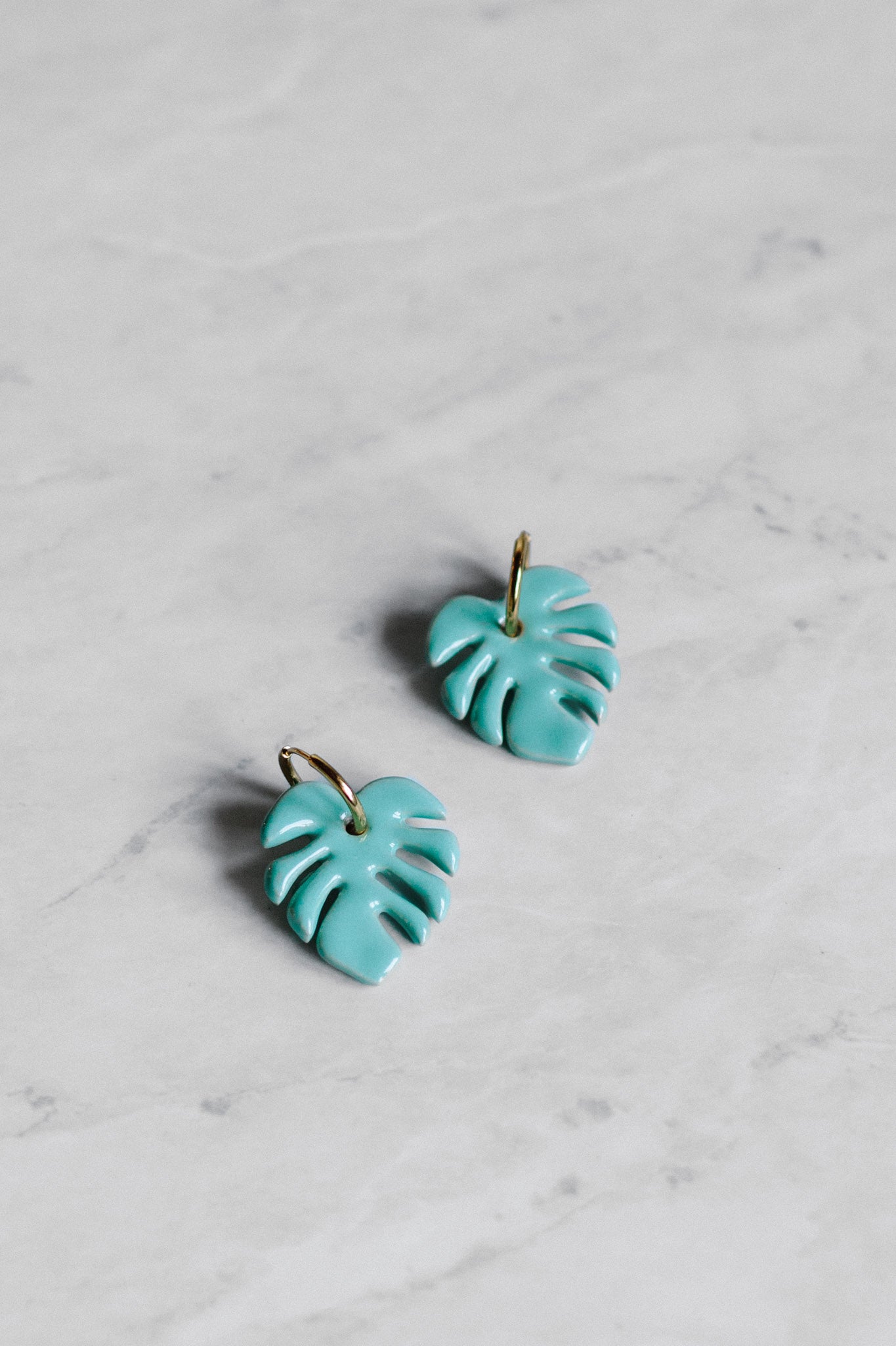 Green Aloha Earrings | XL