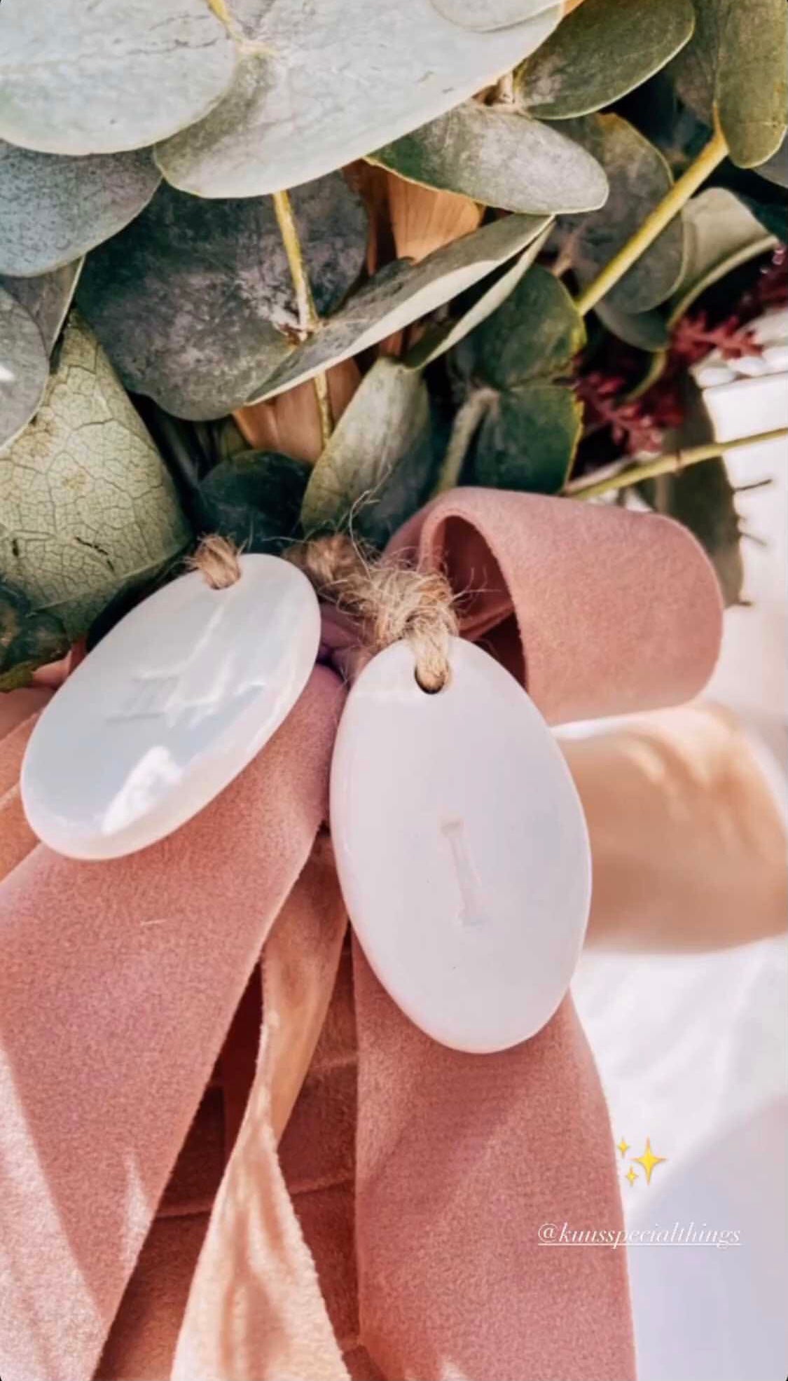 Bridal Bouquet Initial