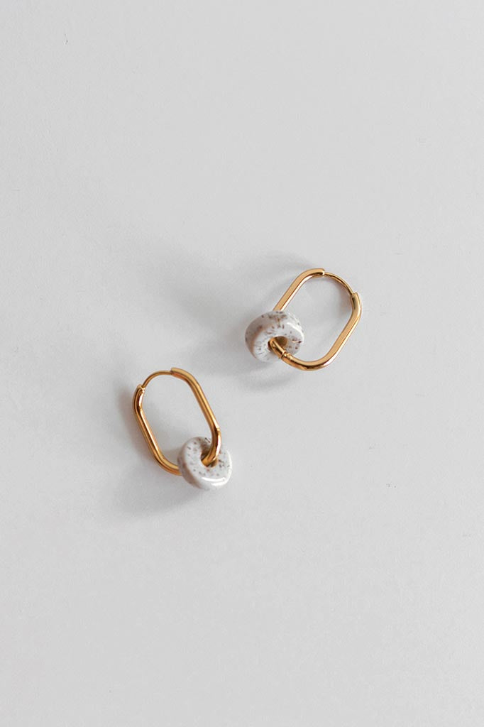 Mini Cala Carbón earrings | XS