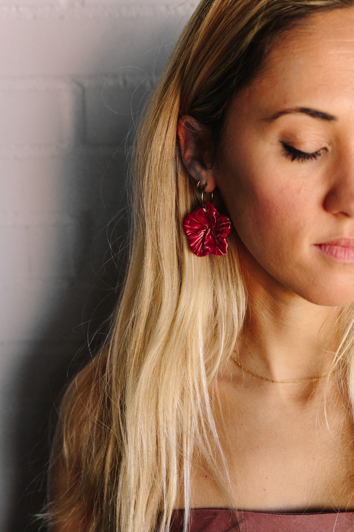 Burgundy Hibiscus - By Pieces | XXL