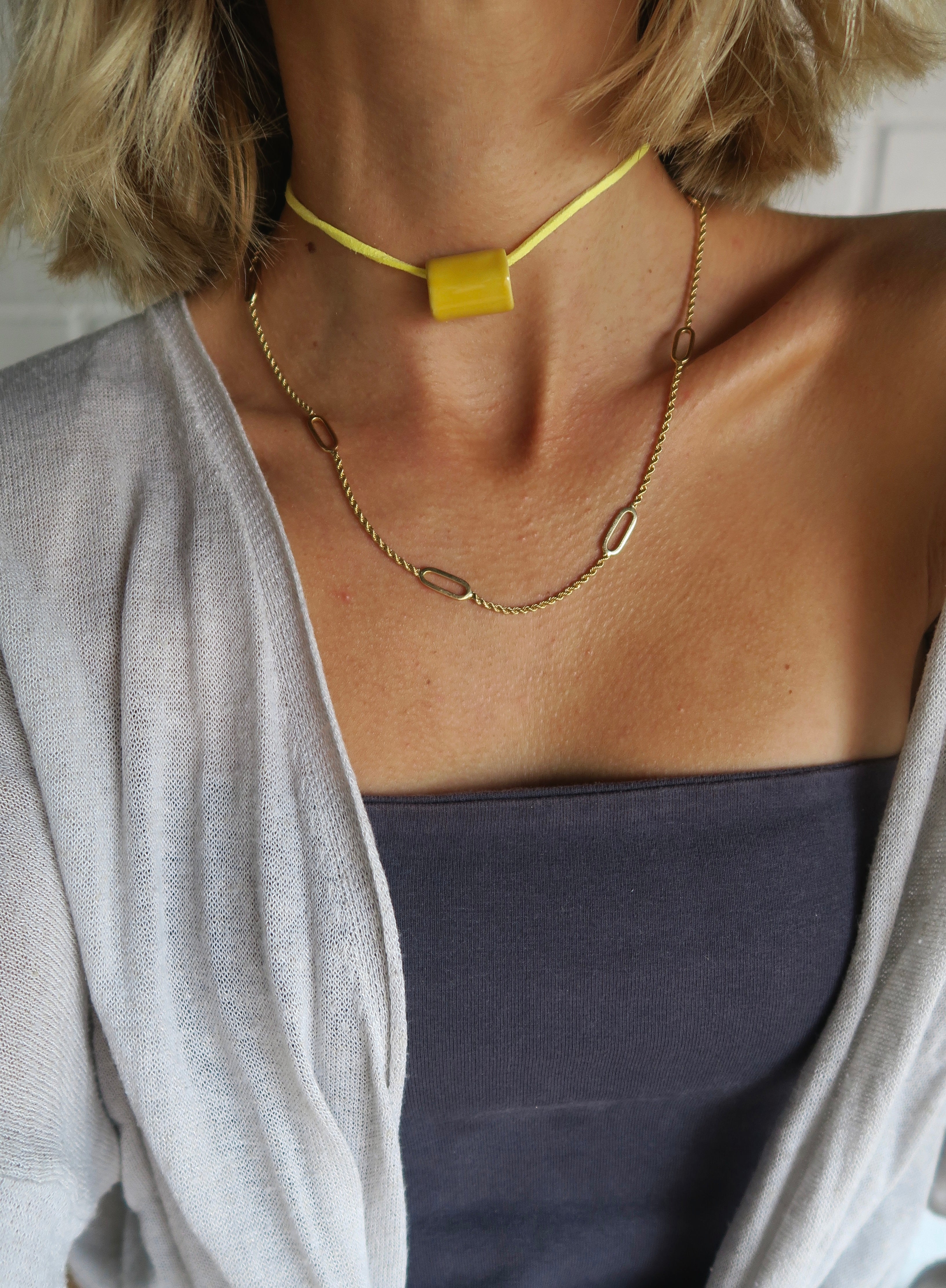 Yellow Arrecife Charm | S