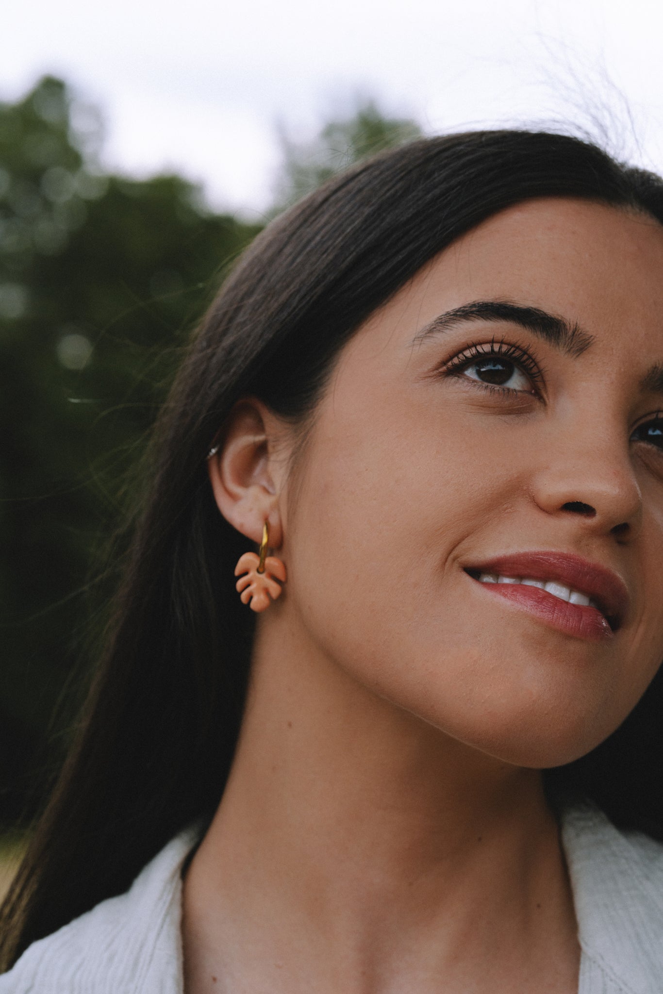 Pendientes Mini Aloha Naranja | S