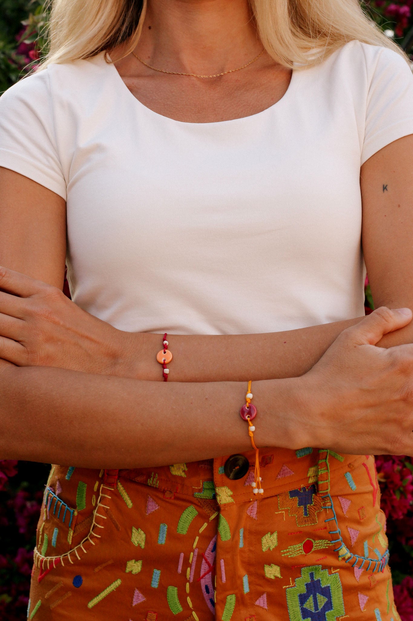 Pulsera Lantana Naranja
