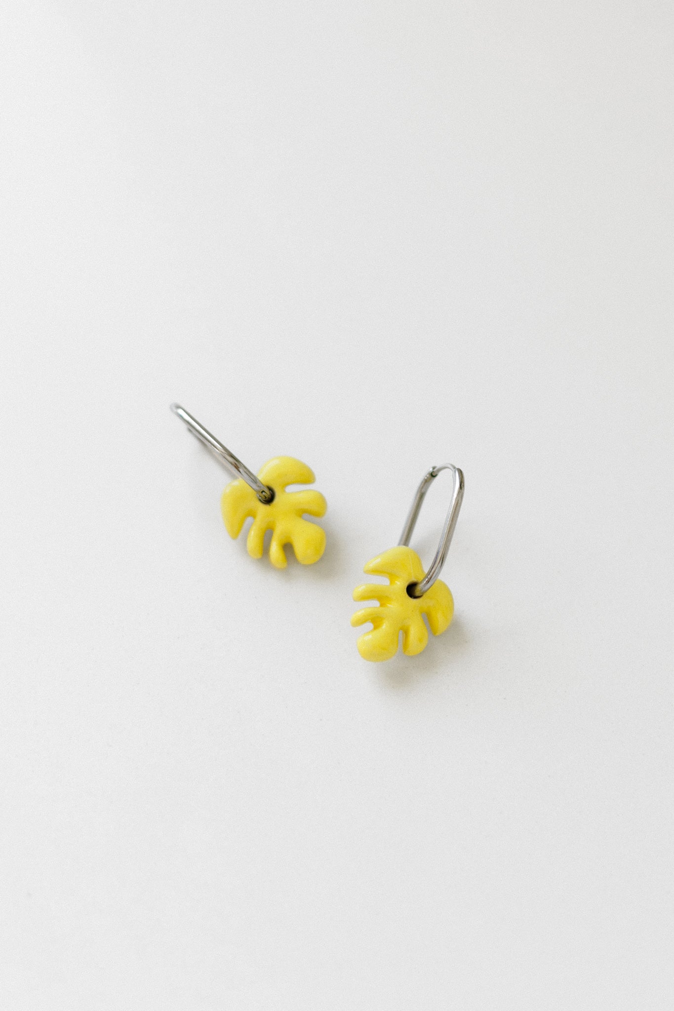 Yellow Mini Aloha Earrings | S