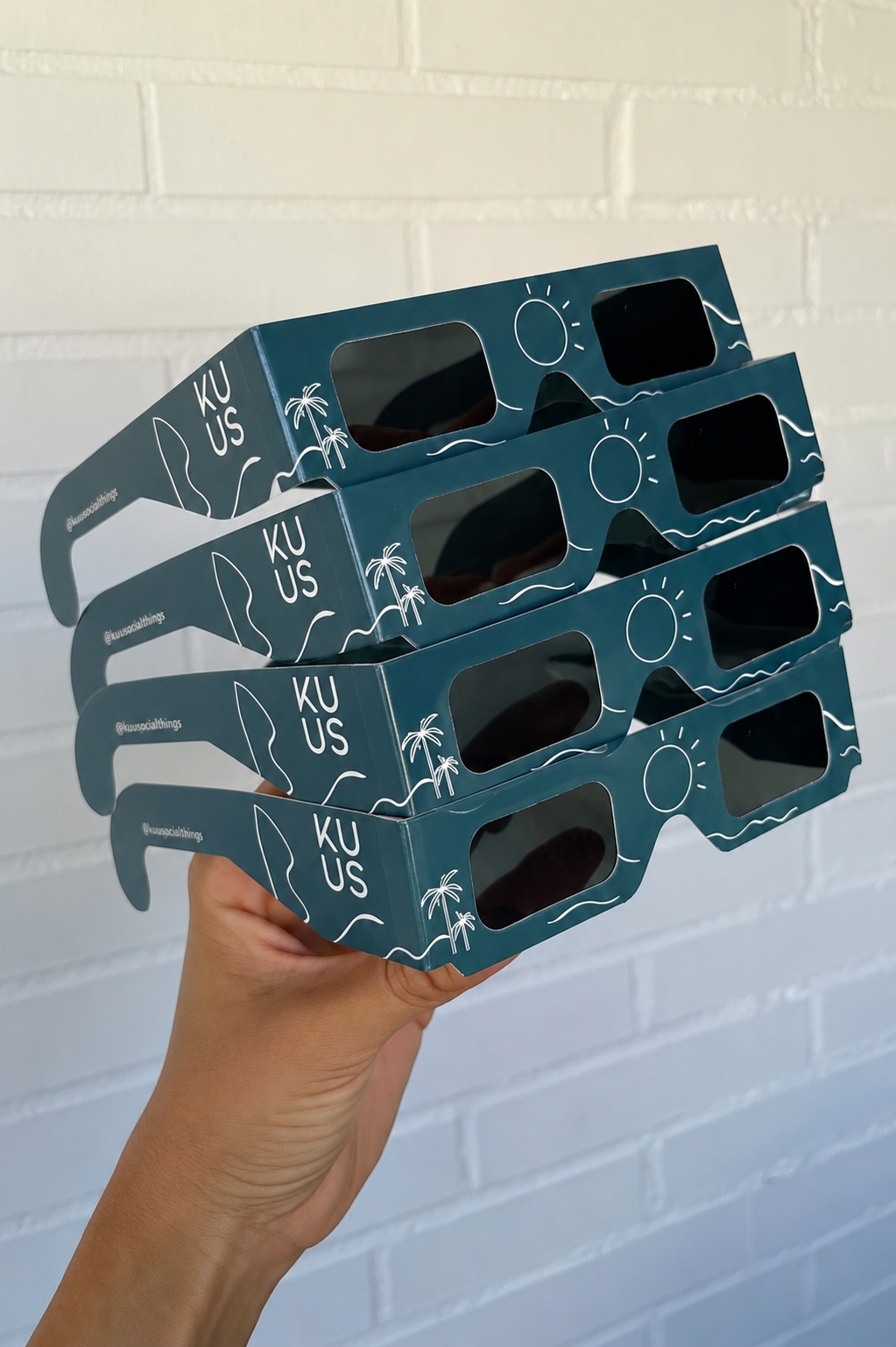 Pack 4 Gafas Eclipse Solar Certificadas