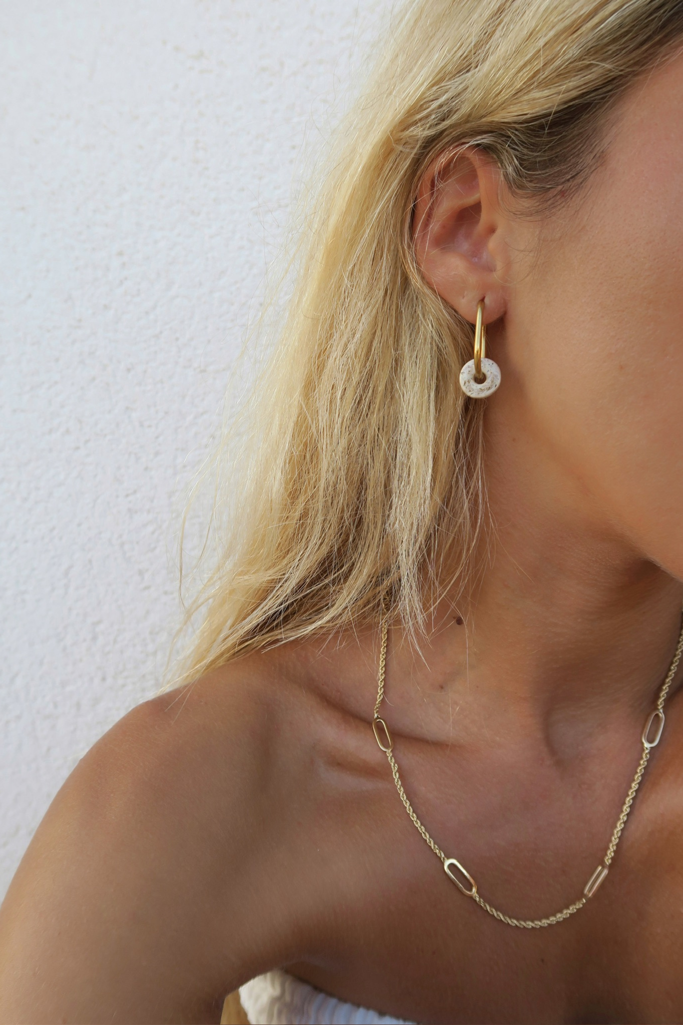 Mini Cala Carbón earrings | XS