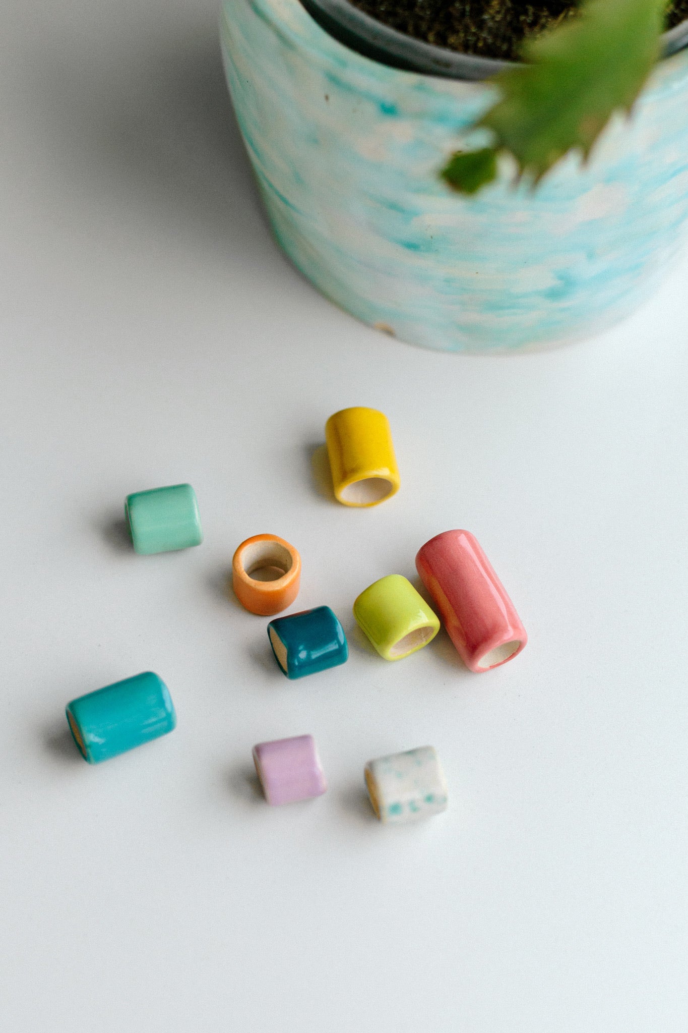 Pastel Lime Ko Charm  | XS