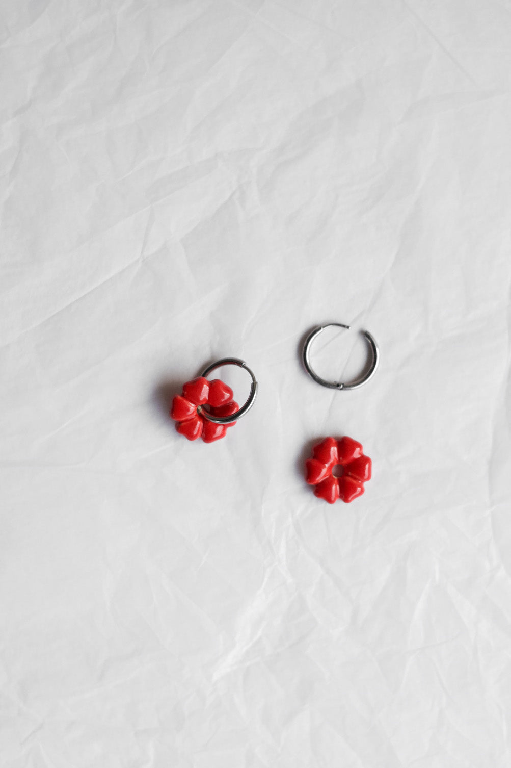 Pendientes Ulei Hulu Rojo | M