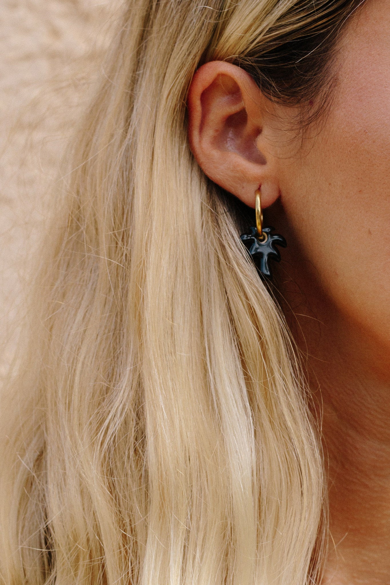 Pendientes Mini Niu Negro | S