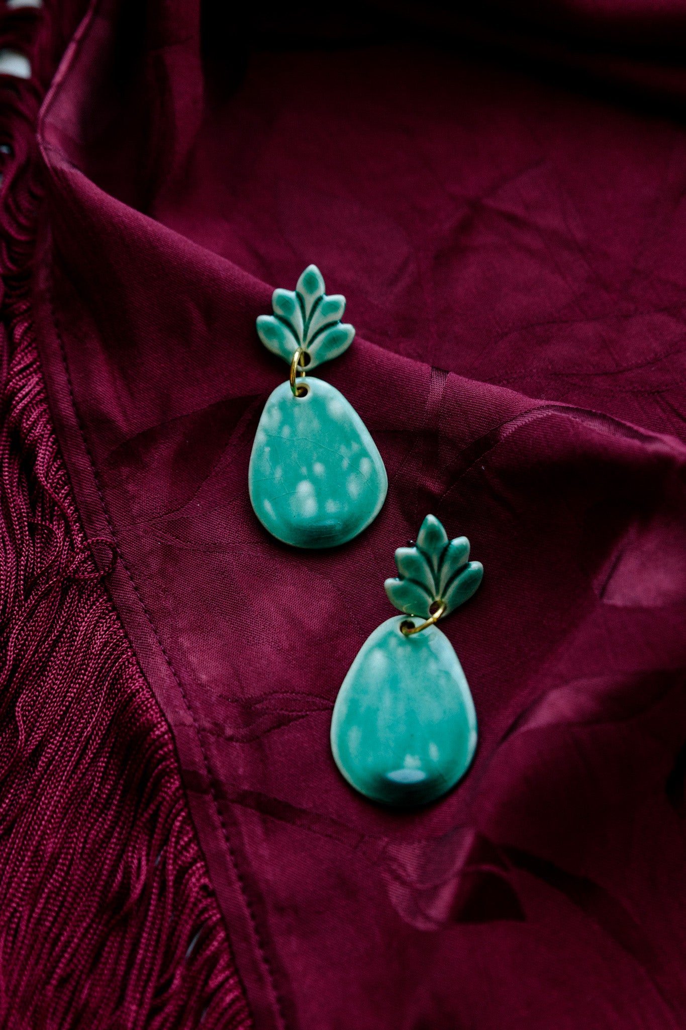 Pendiente Clavel | Personaliza color | XXL