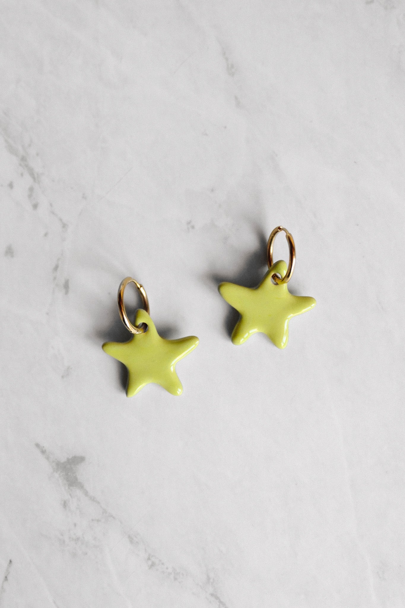Nuevo | Pendientes Hōkū Kai Lima Pastel | L