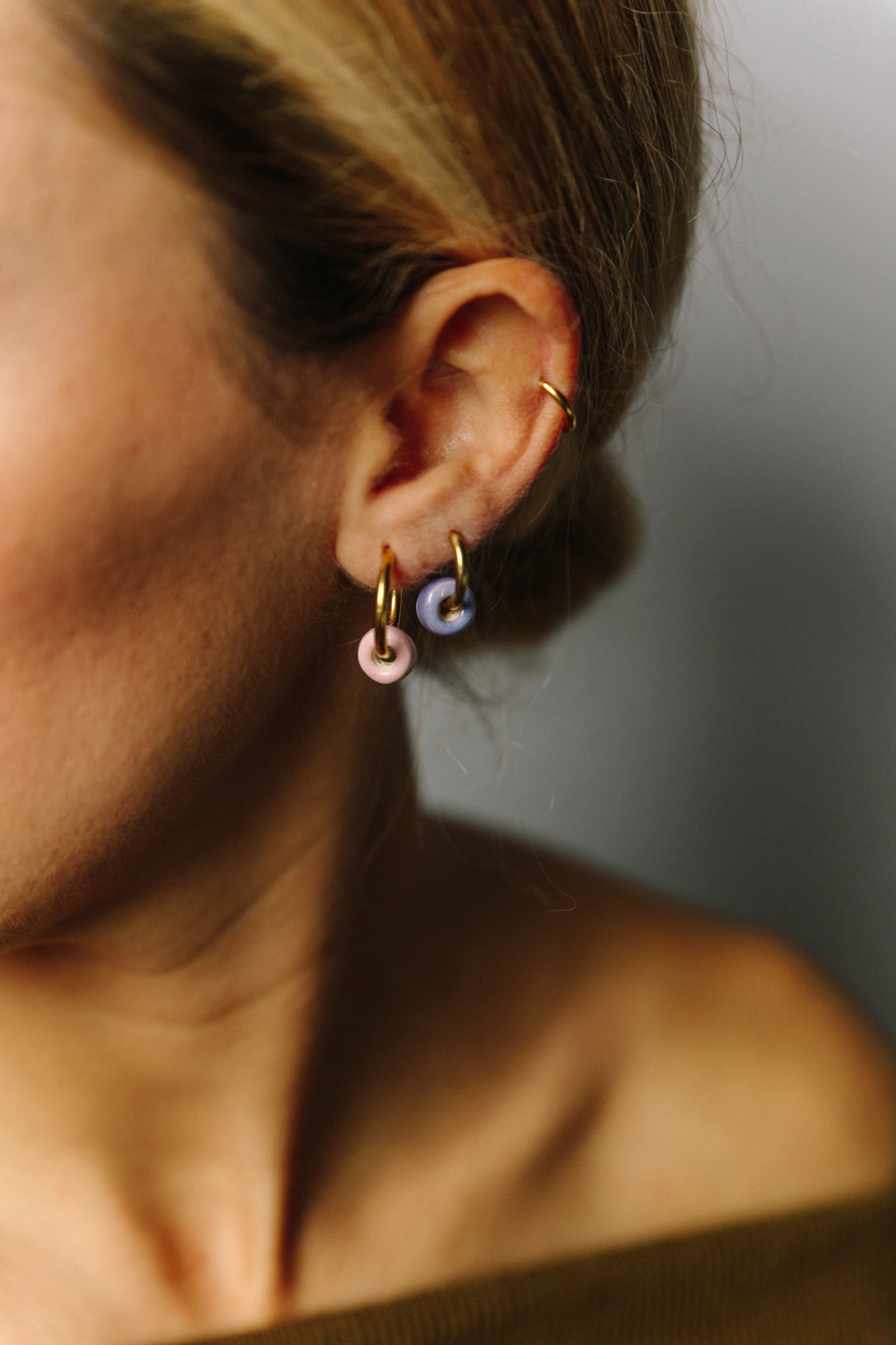 Nuevo | Par Piezas Lacasito Morado | XXS