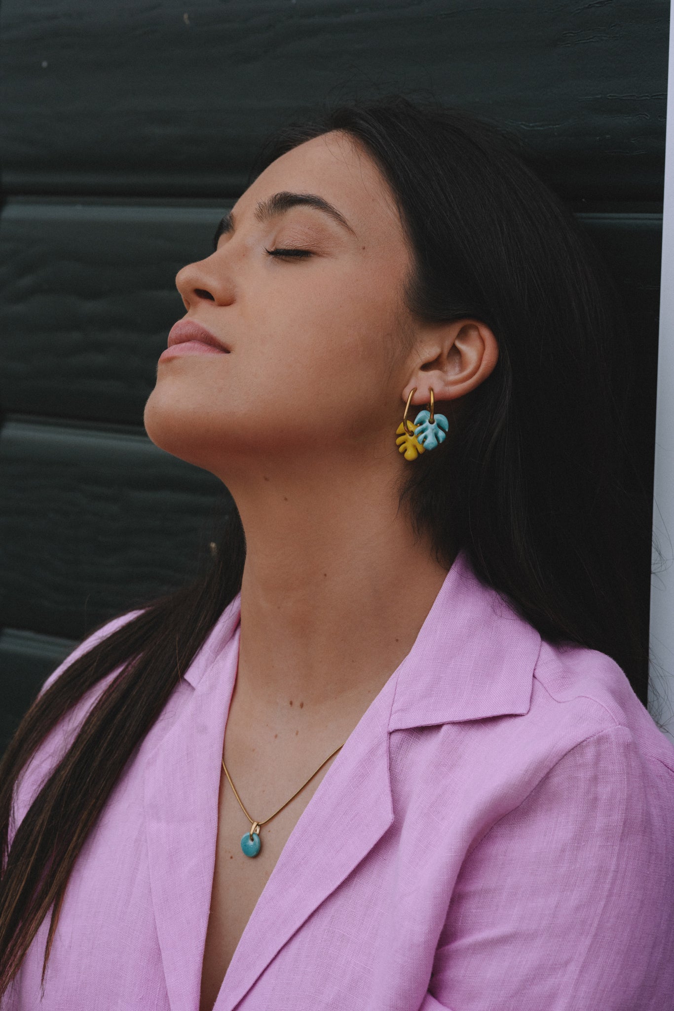 Pendientes Mini Aloha Azul | S