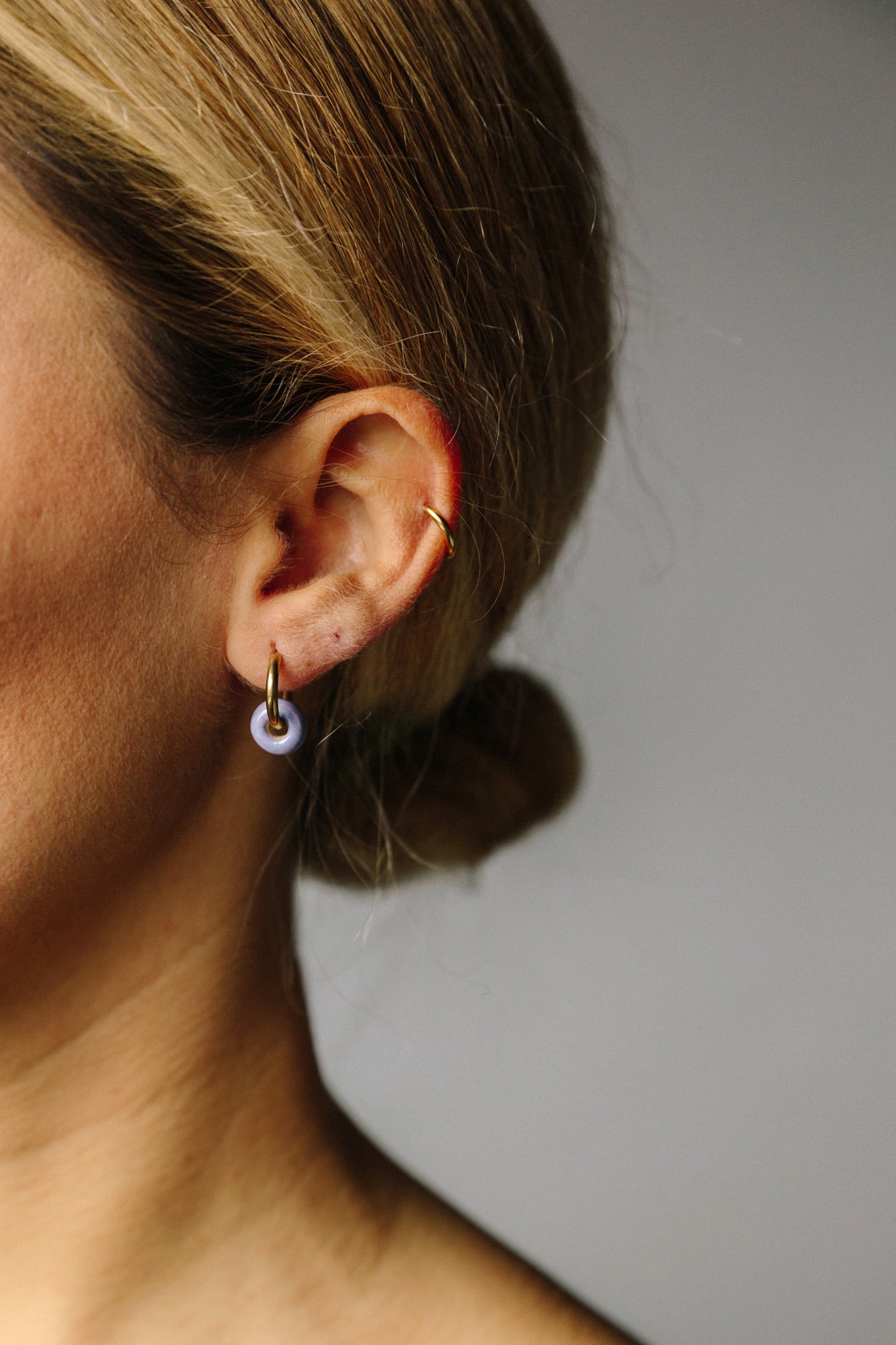 Nuevo | Par Piezas Lacasito Morado | XXS